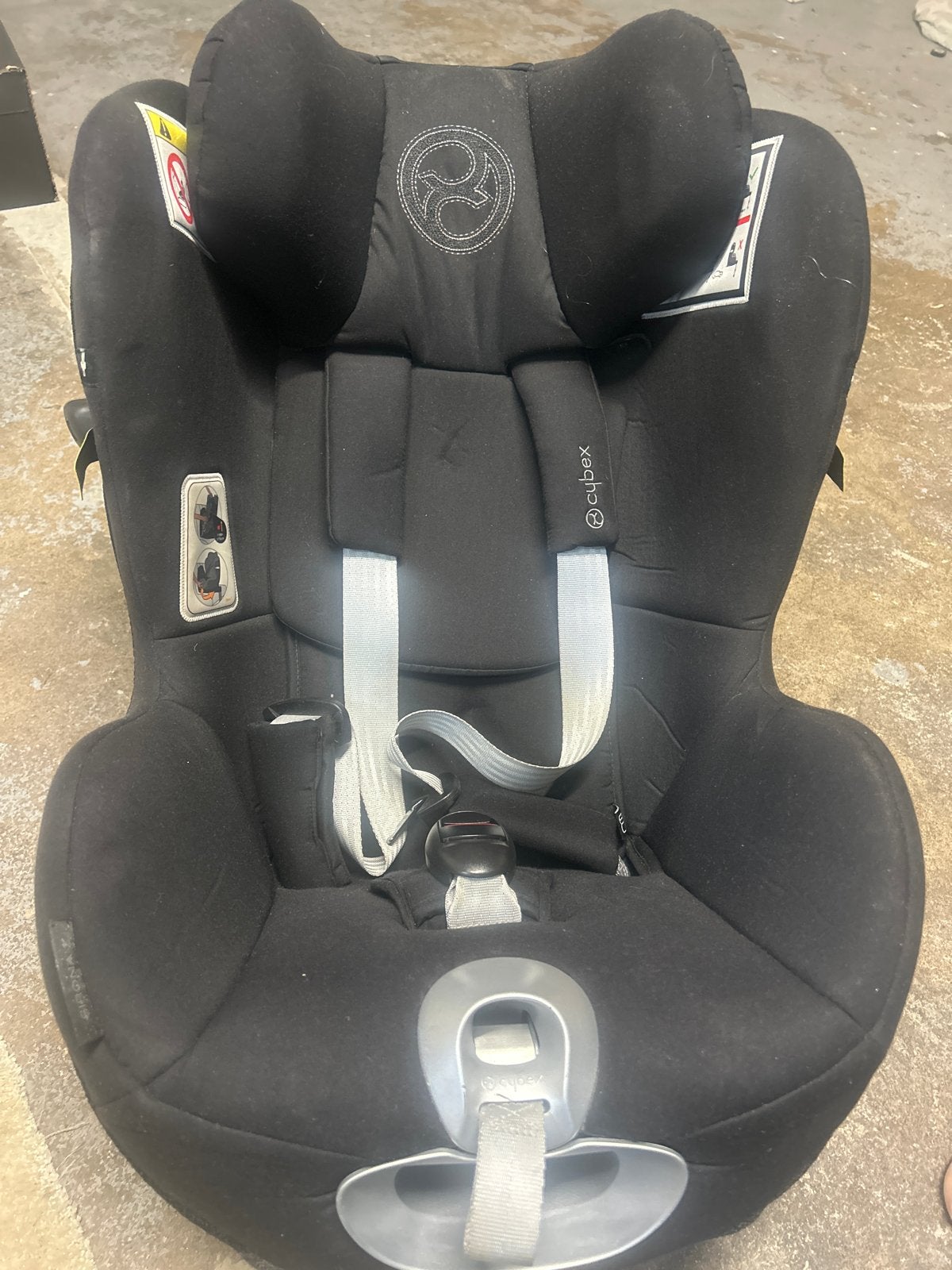 Cybex Autostoel - Zwart, Comfortabel en Veilig, Overige merken, 9 t/m 36 kg, Gebruikt, Autogordel