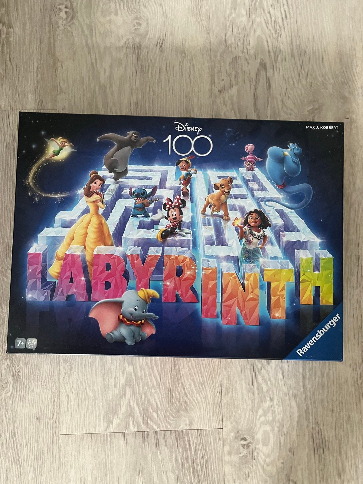 Disney 100 Labyrinth Bordspel Ravensburger, Drie of vier spelers, Ophalen, Zo goed als nieuw