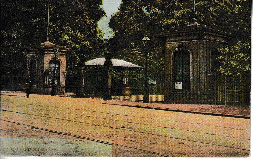 AMSTERDAM - INGANG ARTIS, Ophalen of Verzenden, 1920 tot 1940, Ongelopen, Noord-Holland