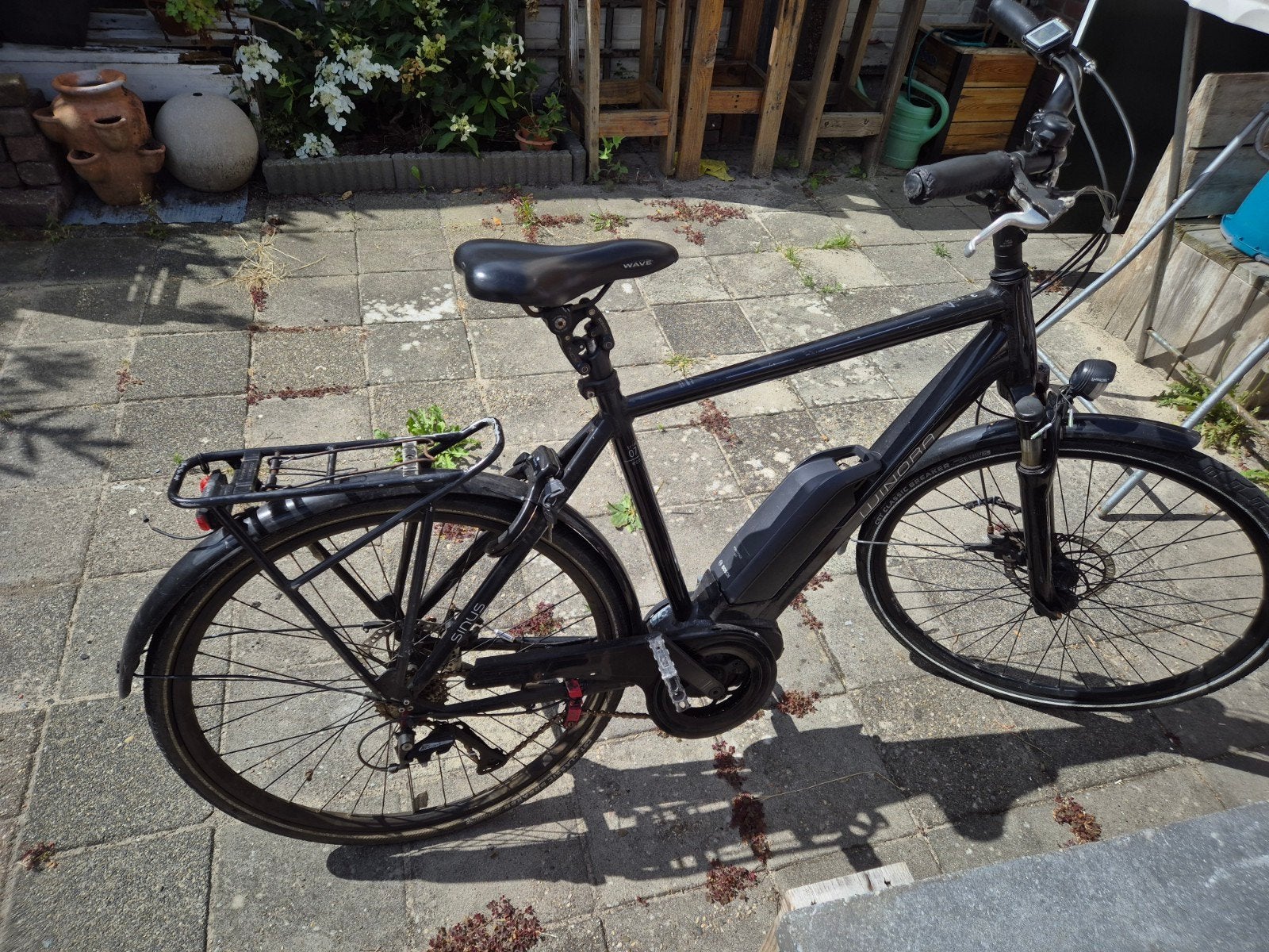 Winora Tria 07 eco E-bike - Bosch Active Line OPKNAPPER..., Fietsen en Brommers, Elektrische fietsen, Gebruikt, 51 tot 55 cm, 50 km per accu of meer