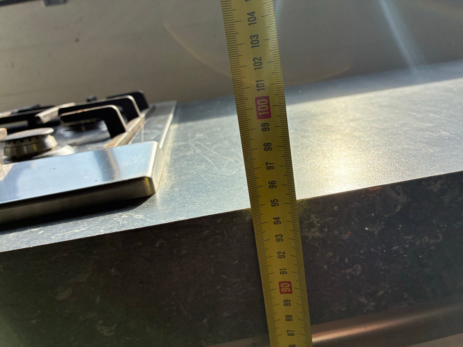 Mobiele Keuken met Koelkast, Oven, Magnetron, Gaskookplaat, Ophalen, Gebruikt, Wit, Overige typen
