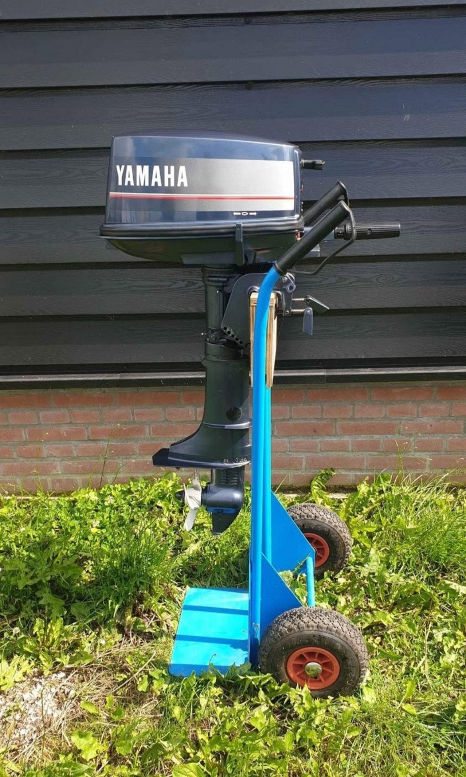 Yamaha 4 pk 2 takt kortstaart, Watersport en Boten, Ophalen, Zo goed als nieuw, Motor en Techniek