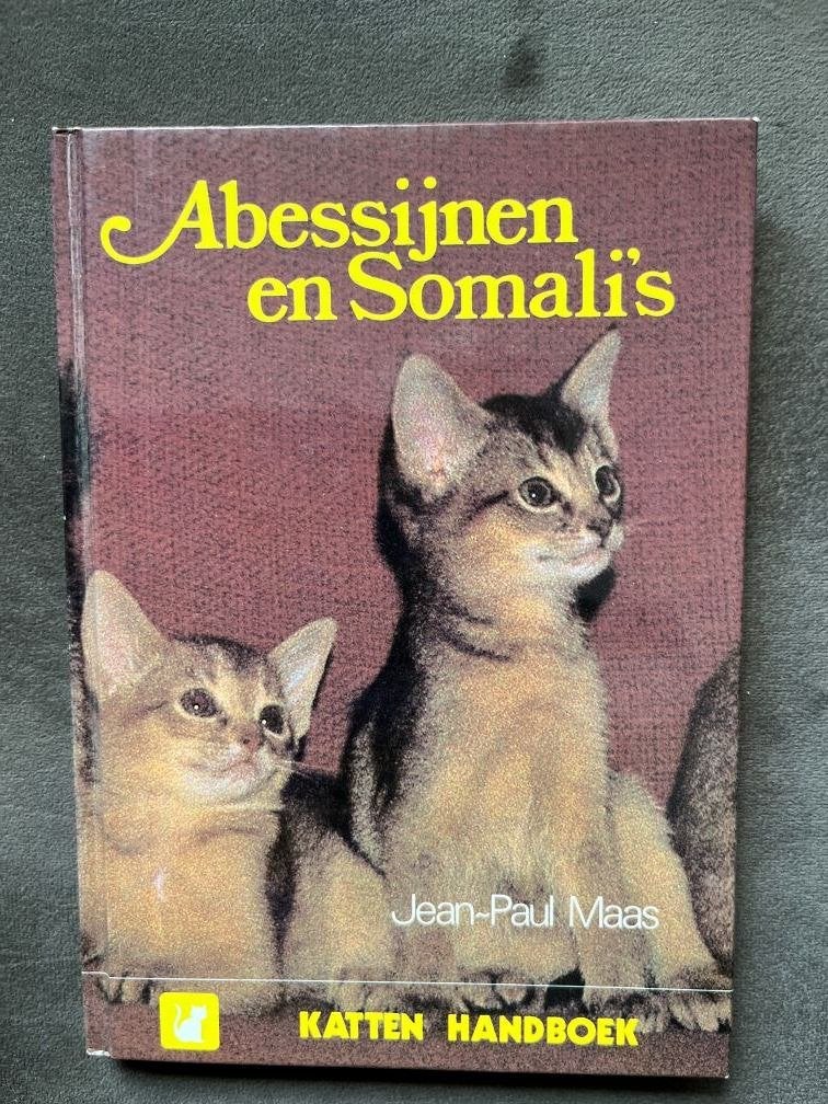 Abessijnen en Somali's katten handboek, Ophalen of Verzenden, Zo goed als nieuw, Katten