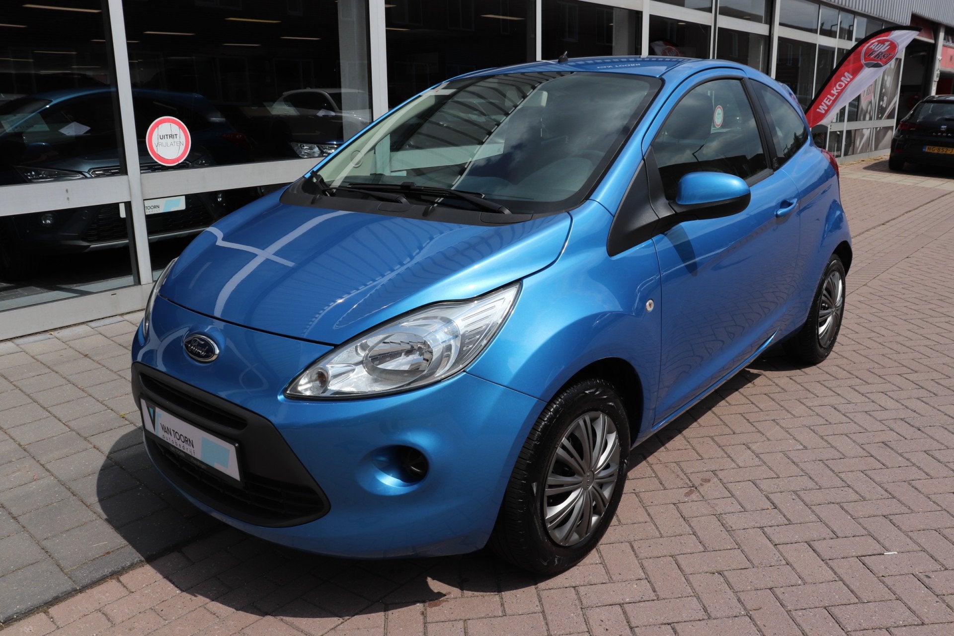 Ford Ka 1.2 Style start/stop Eerste eigenaar dealeronderhoud, Auto's, Ford, Stof, Gebruikt, 4 cilinders, Origineel Nederlands