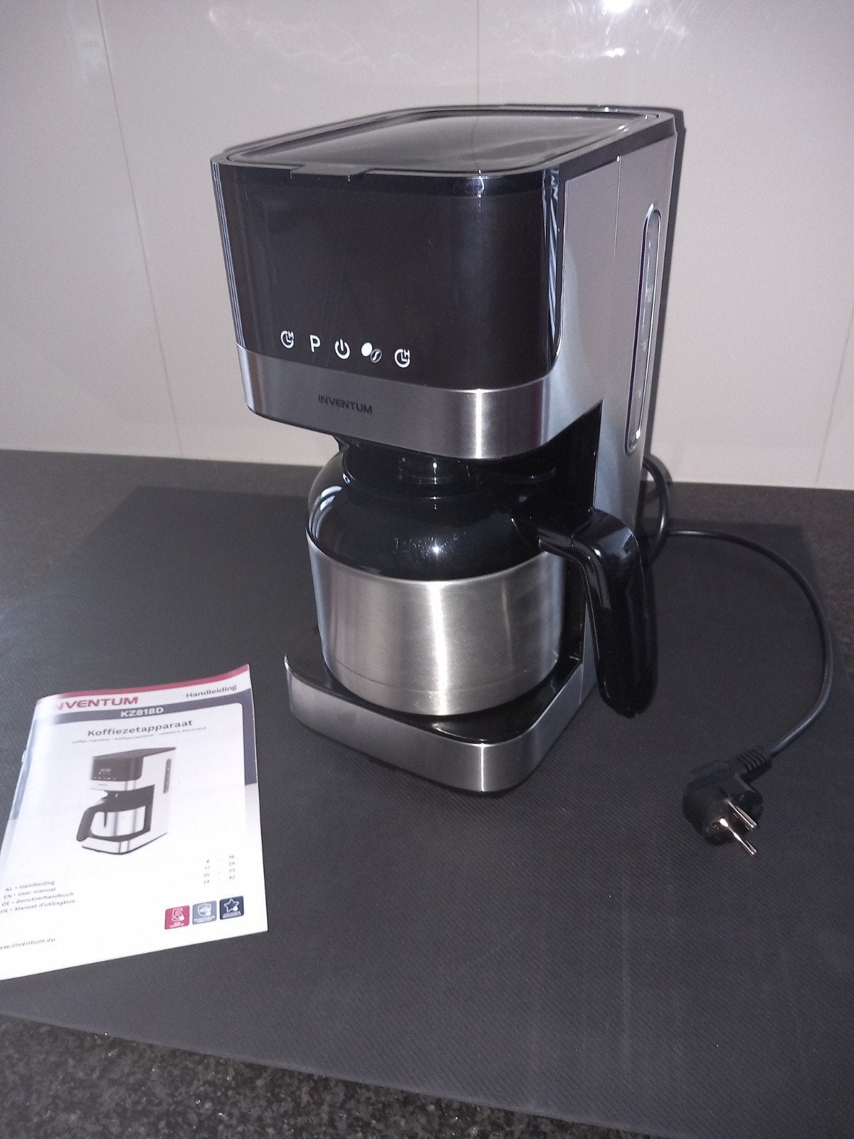 Inventum koffiezetapparaat, Ophalen of Verzenden, Zo goed als nieuw, Koffiemachine, Gemalen koffie