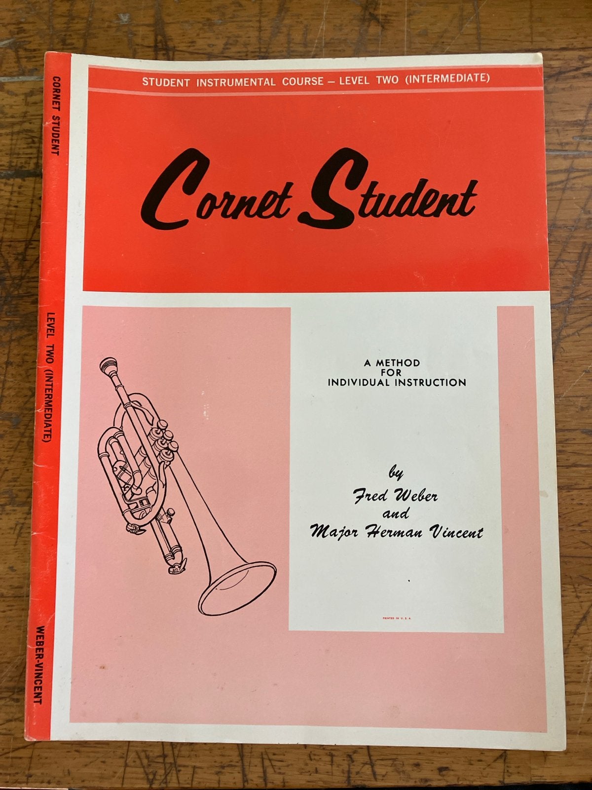 Cornet Student - Level Two (Intermediate) - Muziekboek, Ophalen of Verzenden, Gebruikt