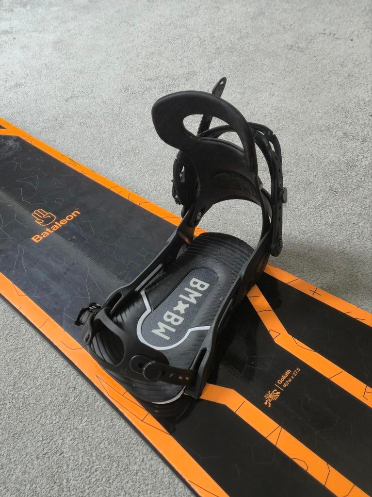 Bent Metal Snowboardbindingen - Zo goed als nieuw, Ophalen of Verzenden, Zo goed als nieuw, Bindingen