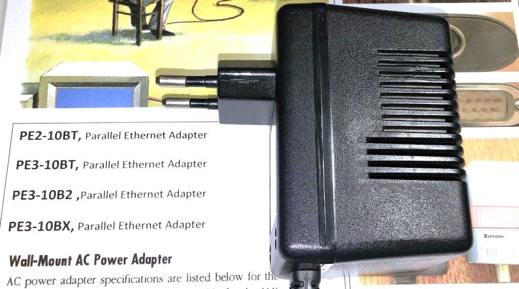 Xircom AD-1250B 12V 0.5A 6W Lineaire Adapter Netzteil Lader, Ophalen of Verzenden, Zo goed als nieuw