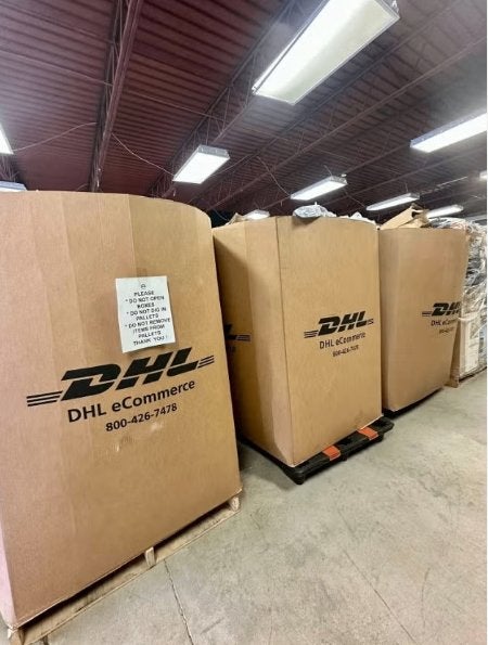 9 groothandel restpartij kleding handel retour pallets, Diversen, Ophalen, Nieuw