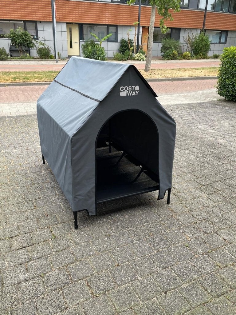 Hondenhok, Costway 2-in-1 Hondenhok met kussen (€ 50,-), Dieren en Toebehoren, Ophalen, 110 cm of meer, 100 cm of meer, Hondenhok