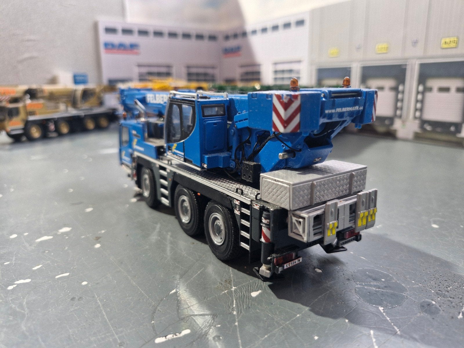 Liebherr ltm 1050 wsi felbermayr, Ophalen of Verzenden, Zo goed als nieuw, Hijskraan, Tractor of Landbouw, Wsi