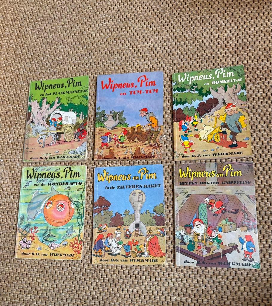 Wipneus en Pim Boekjes - Set van 6 Klassieke Verhalen, Boeken, Ophalen of Verzenden, Gelezen, Sprookjes