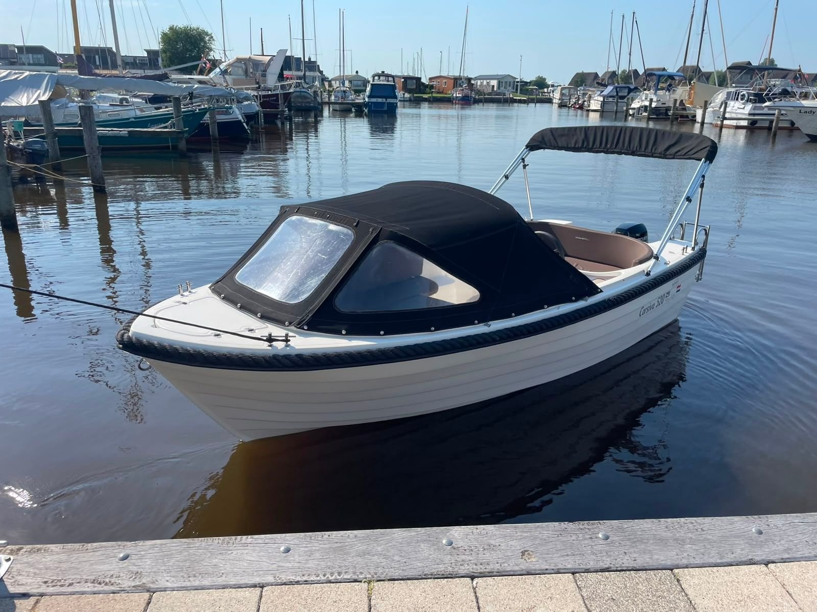 Corsiva 520 sloep met mercury 20pk 4takt met trim, -, Zo goed als nieuw, -, -