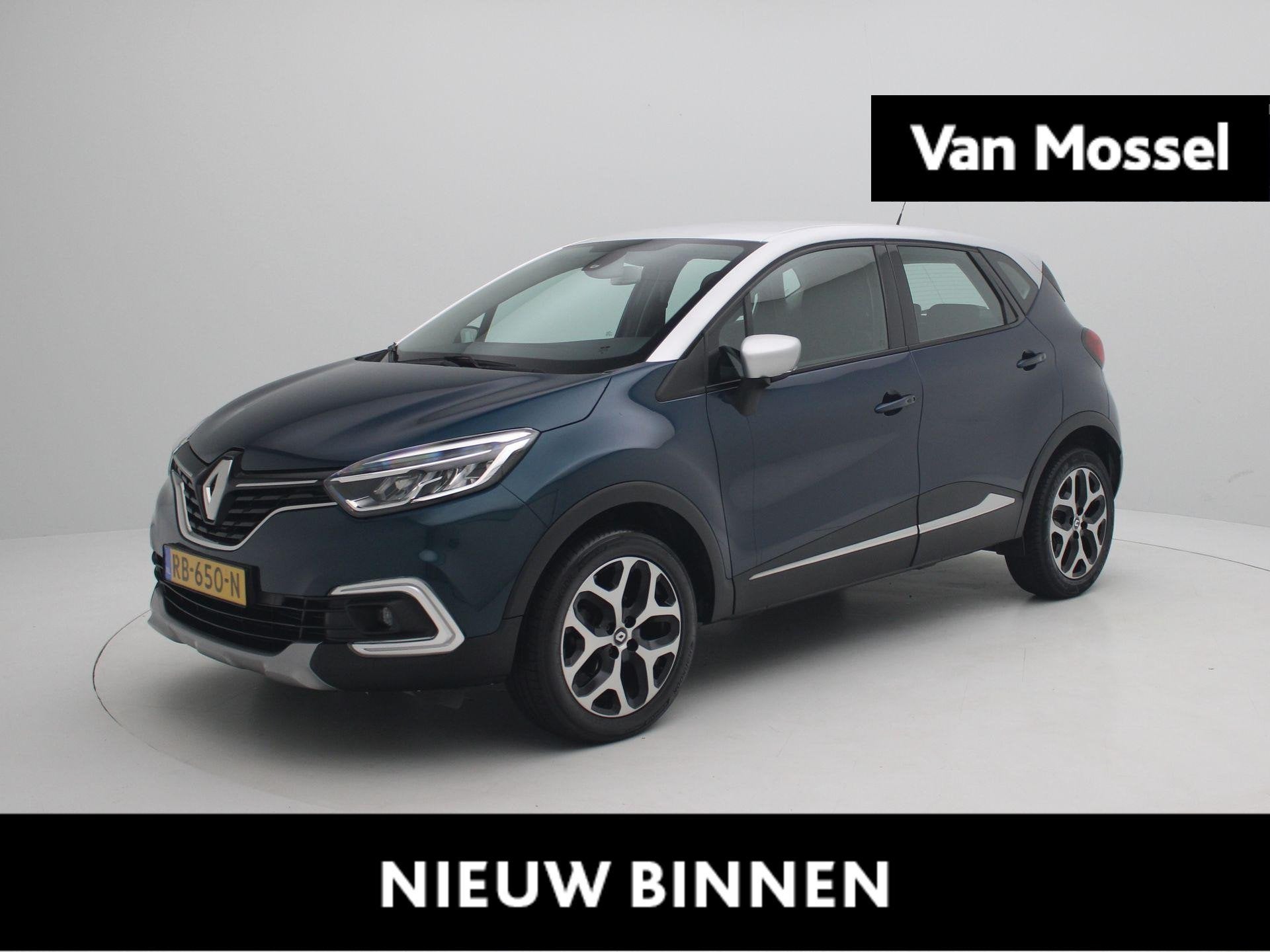 Renault Captur TCe 90 Intens | R-Link Navigatie met bluetoot, Auto's, Voorwielaandrijving, 898 cc, Stof, Gebruikt
