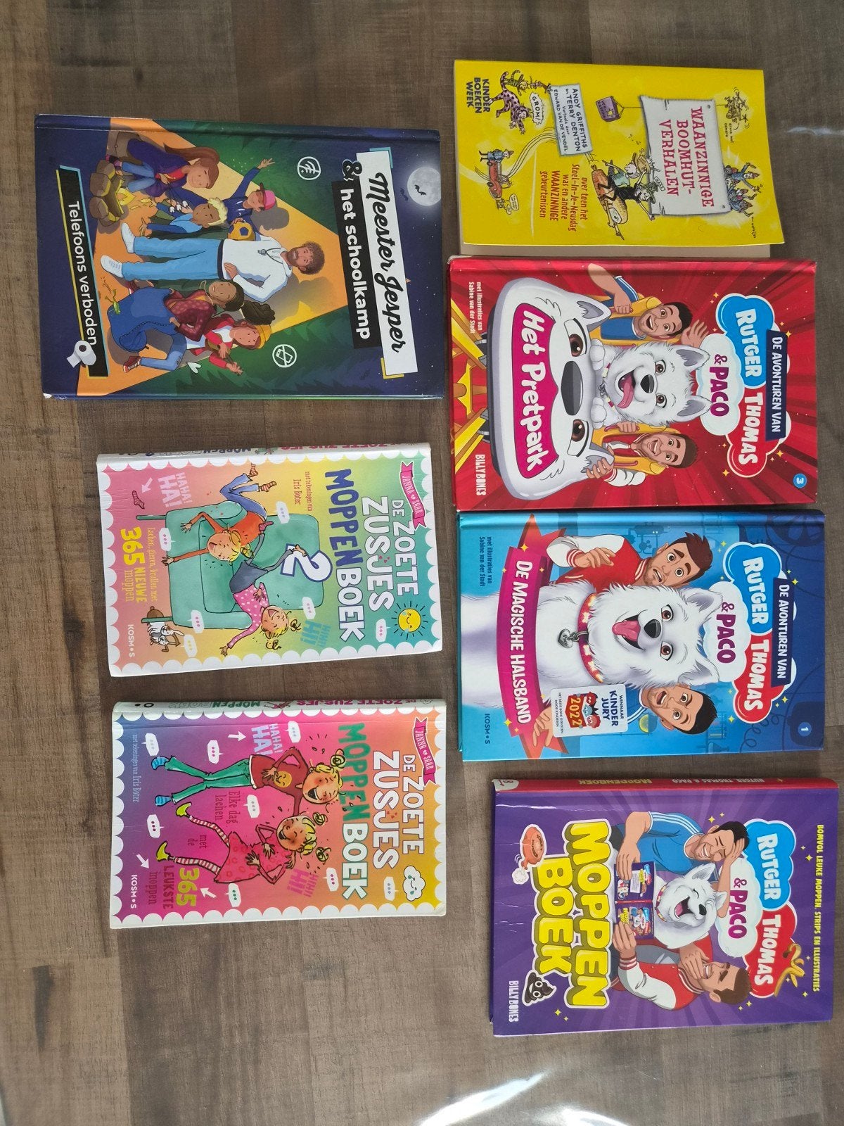 Kinderboeken: Meester Jesper, Rutger Thomas, Zoete Zusjes, Ophalen of Verzenden, Zo goed als nieuw, Fictie algemeen