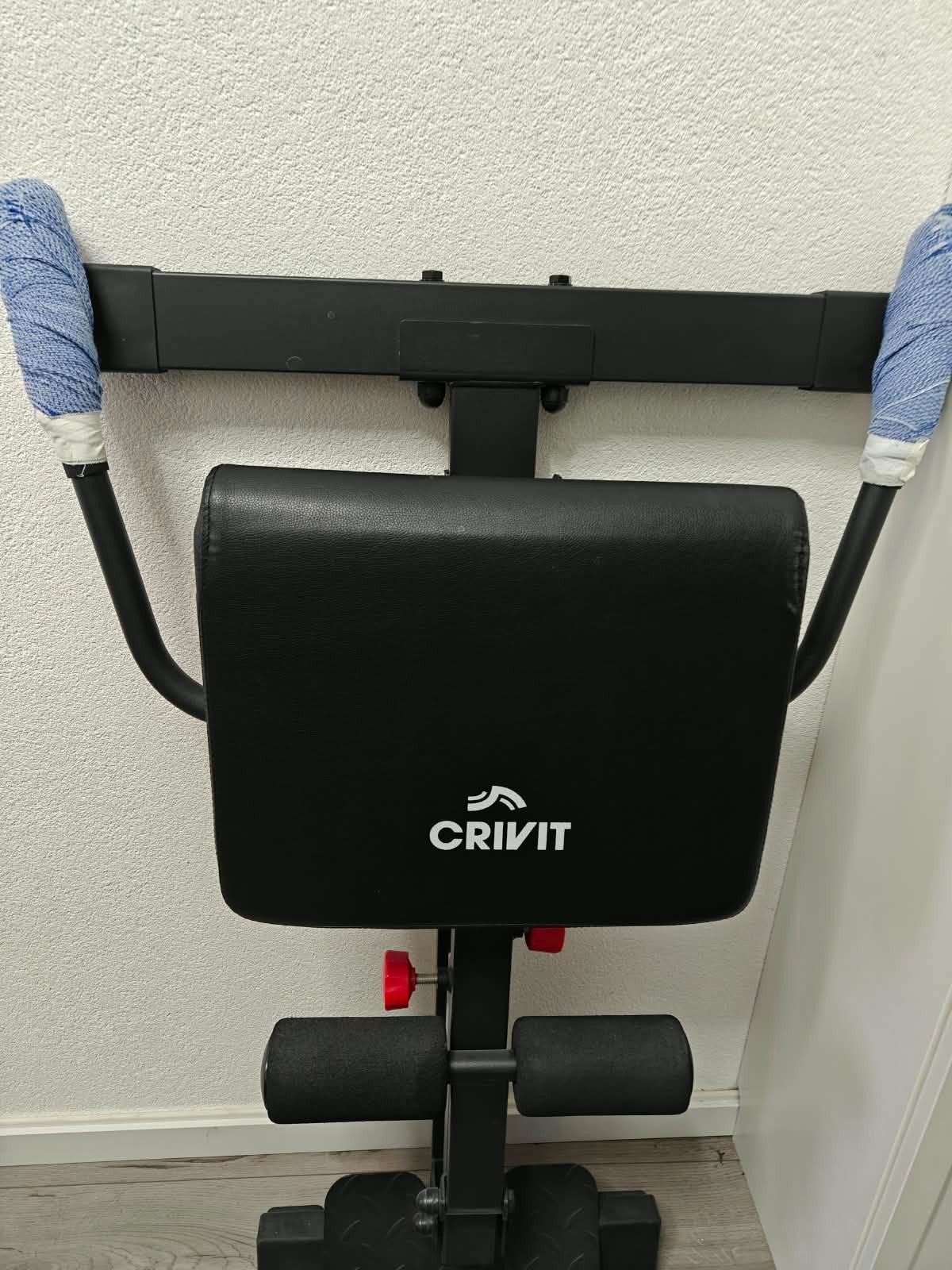 Crivit buikspierbank / rugtrainer, Ophalen, Overige typen, Metaal, Buik