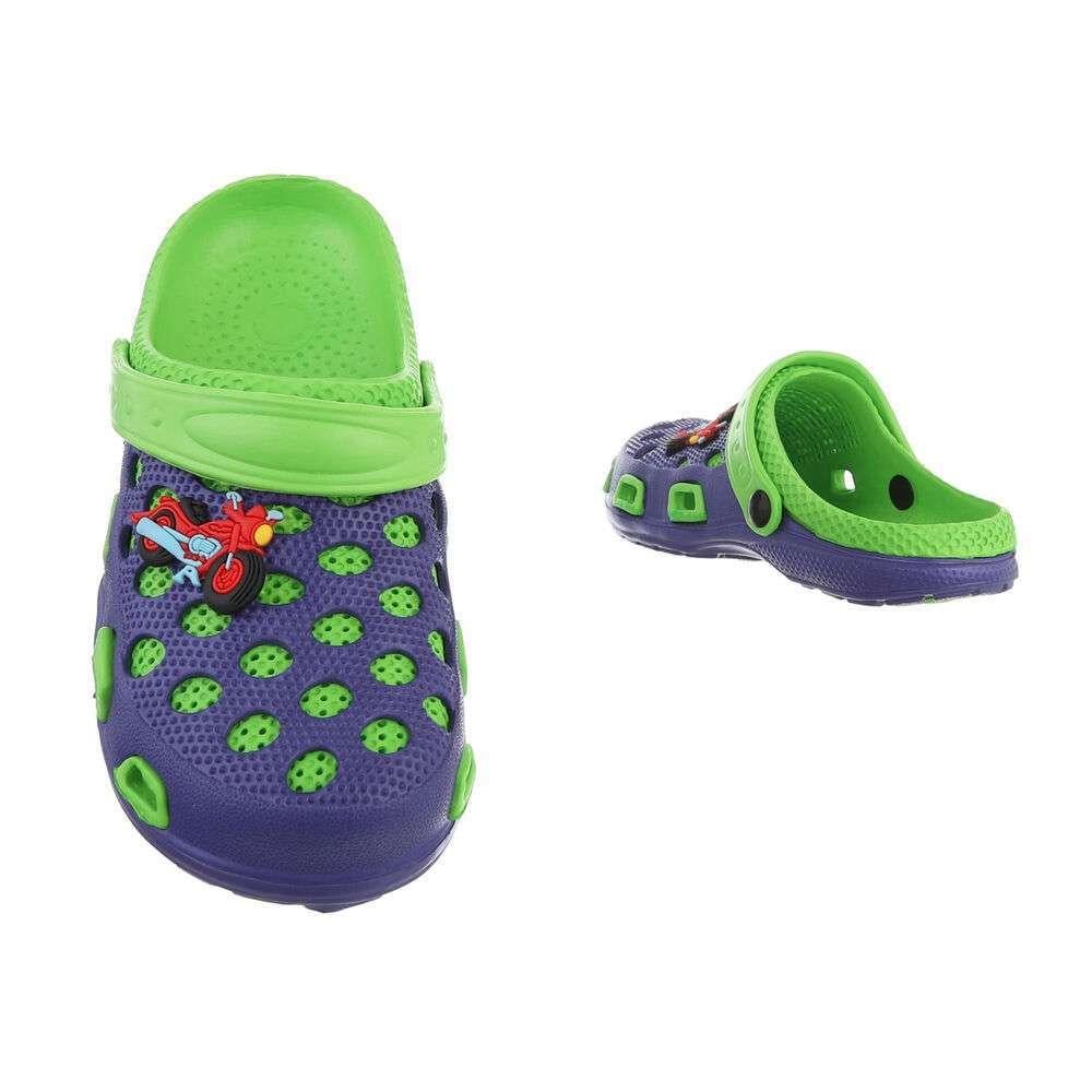Rubberen sandalen motor - Blauw mt 30, Overige typen, Nieuw, Ophalen of Verzenden, 7204gh