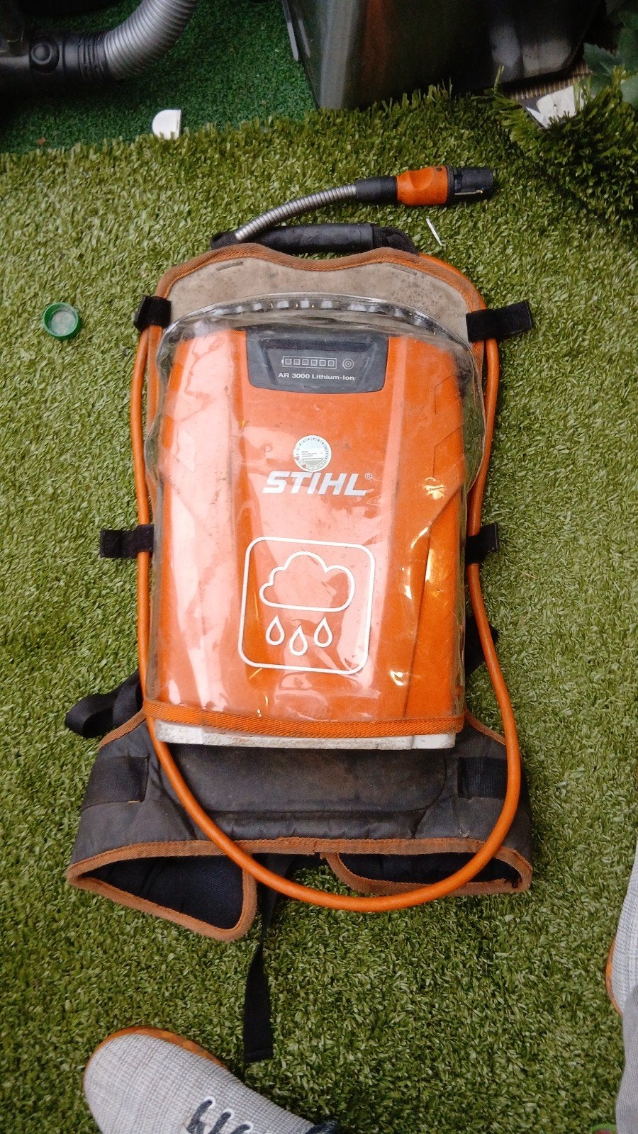 te koop  STIHL AR  3000 36V Li-Ion Backpack Battery, Ophalen of Verzenden, 250 ampère of meer, Overige typen