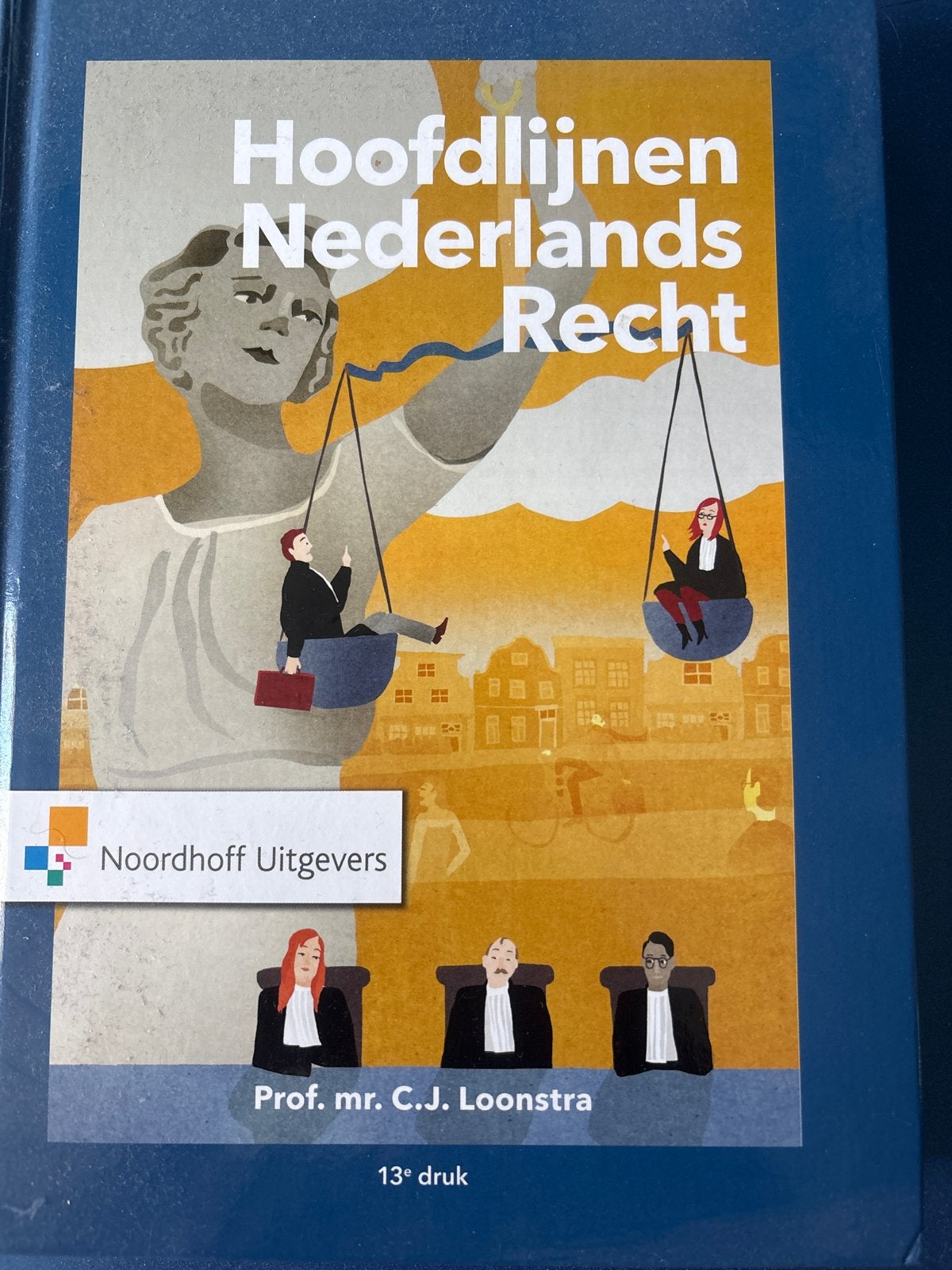Hoofdlijnen Nederlands Recht - 13e druk, Ophalen of Verzenden, Gamma, Zo goed als nieuw, HBO