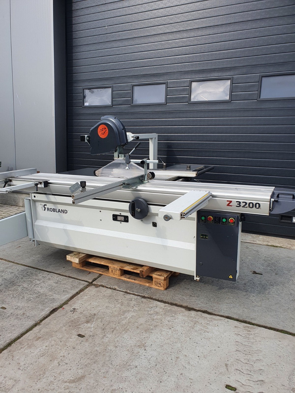 Robland formaatzaag 3200mm 45graden paneelzaag ** platenzaag