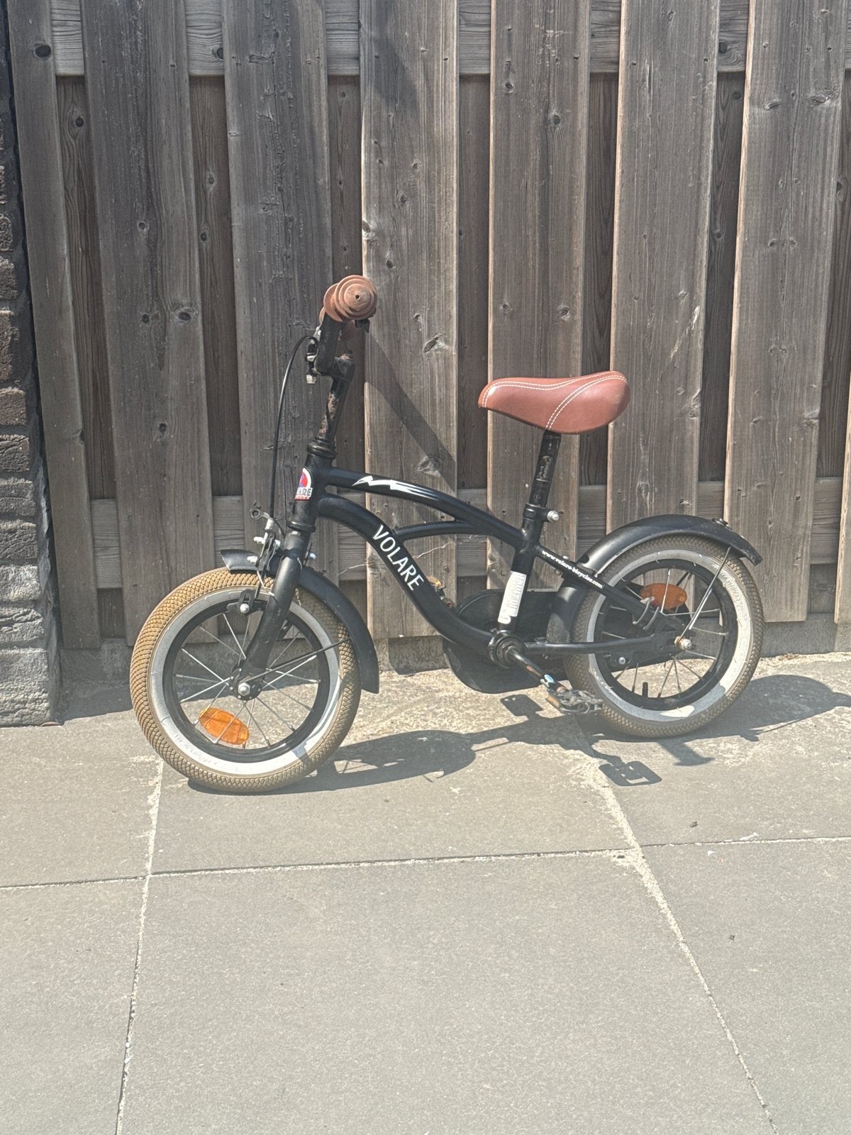 Kinderfiets Volare 3-4 jaar - Kan nog een ronde mee!, Ophalen, Gebruikt, Minder dan 16 inch