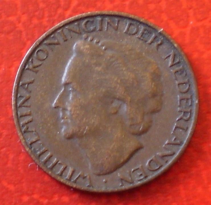 Nederland - 1 Cent 1948 - Koningin Wilhelmina, Postzegels en Munten, Munten | Nederland, Ophalen of Verzenden, Koningin Wilhelmina