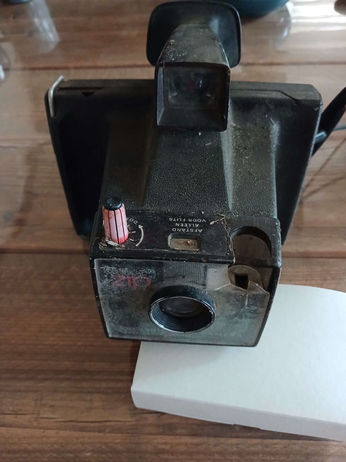 Camera, Ophalen, Fototoestel