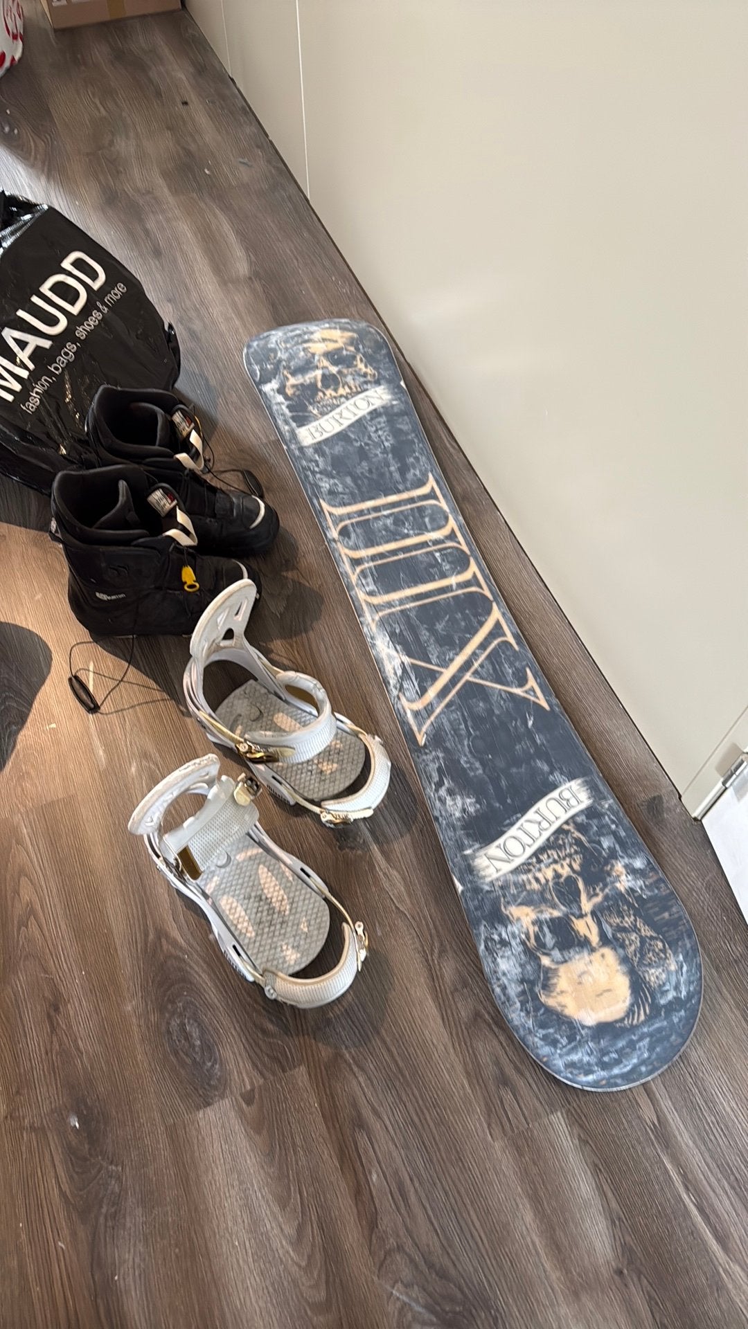 Snowboard met bindingen en schoenen, Ophalen, Zo goed als nieuw, Board