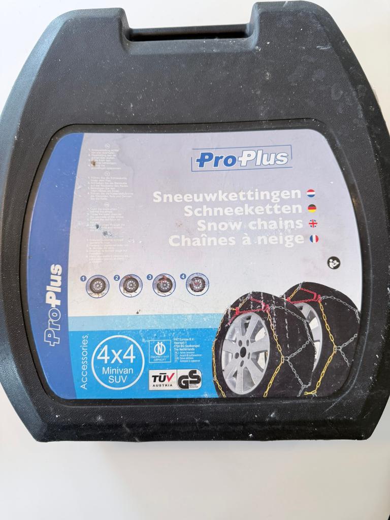 Sneeuwkettingen ProPlus 4x4 Minivan SUV, Ophalen, Zo goed als nieuw