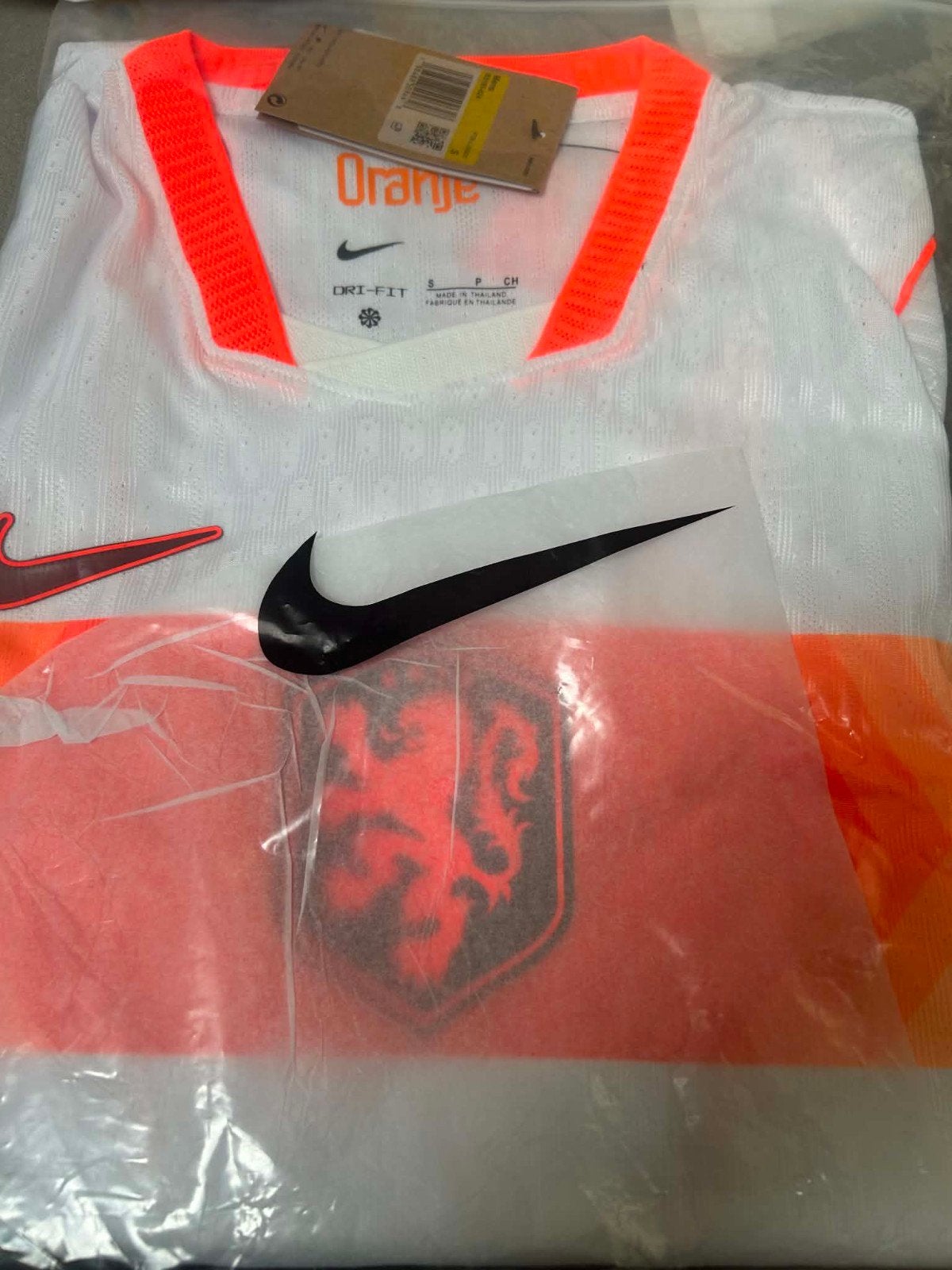 Nike Oranje Thuisshirt - Nieuw met labels, Verzenden, Nieuw, Shirt