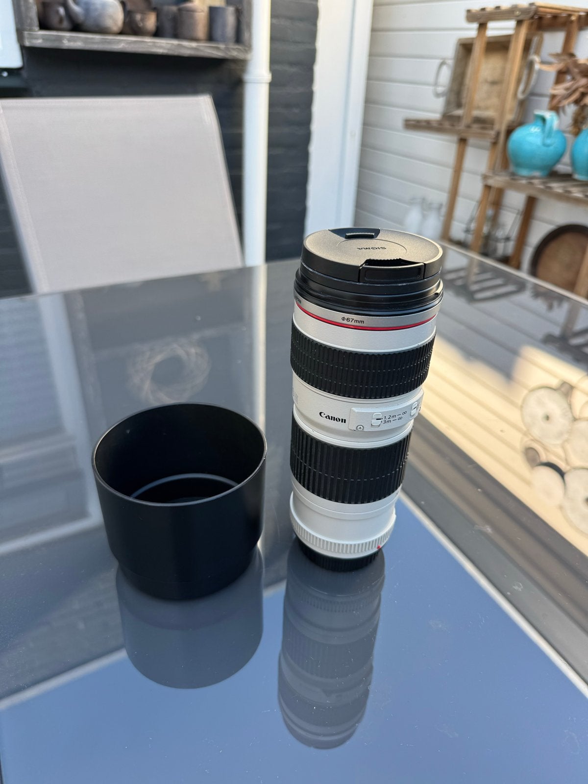 Canon EF 70-200mm f/4L USM lens, Ophalen, Gebruikt, Canon, Autofocus