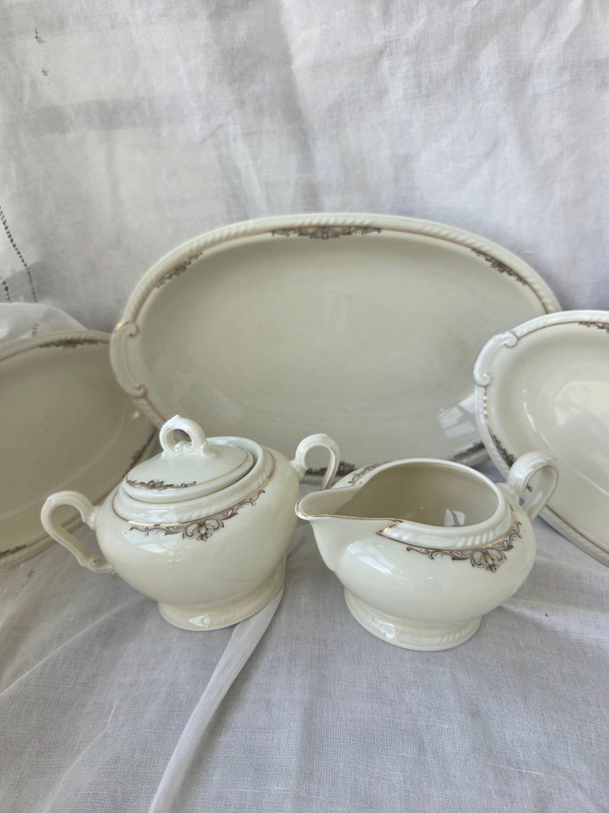 Antiek porseleinen servies van Zeh Scherzer Bavaria, Ophalen of Verzenden