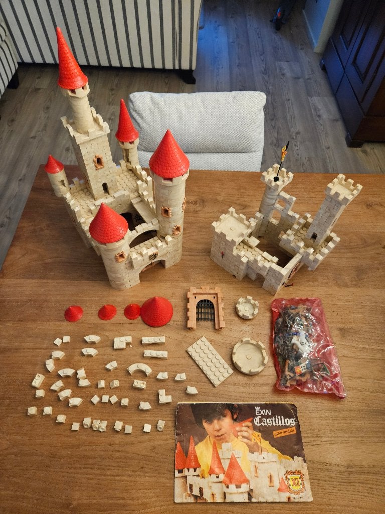 Exin Castillos gran alcazar bouwstenen ( geen lego ), Ophalen of Verzenden, Gebruikt, Overige merken