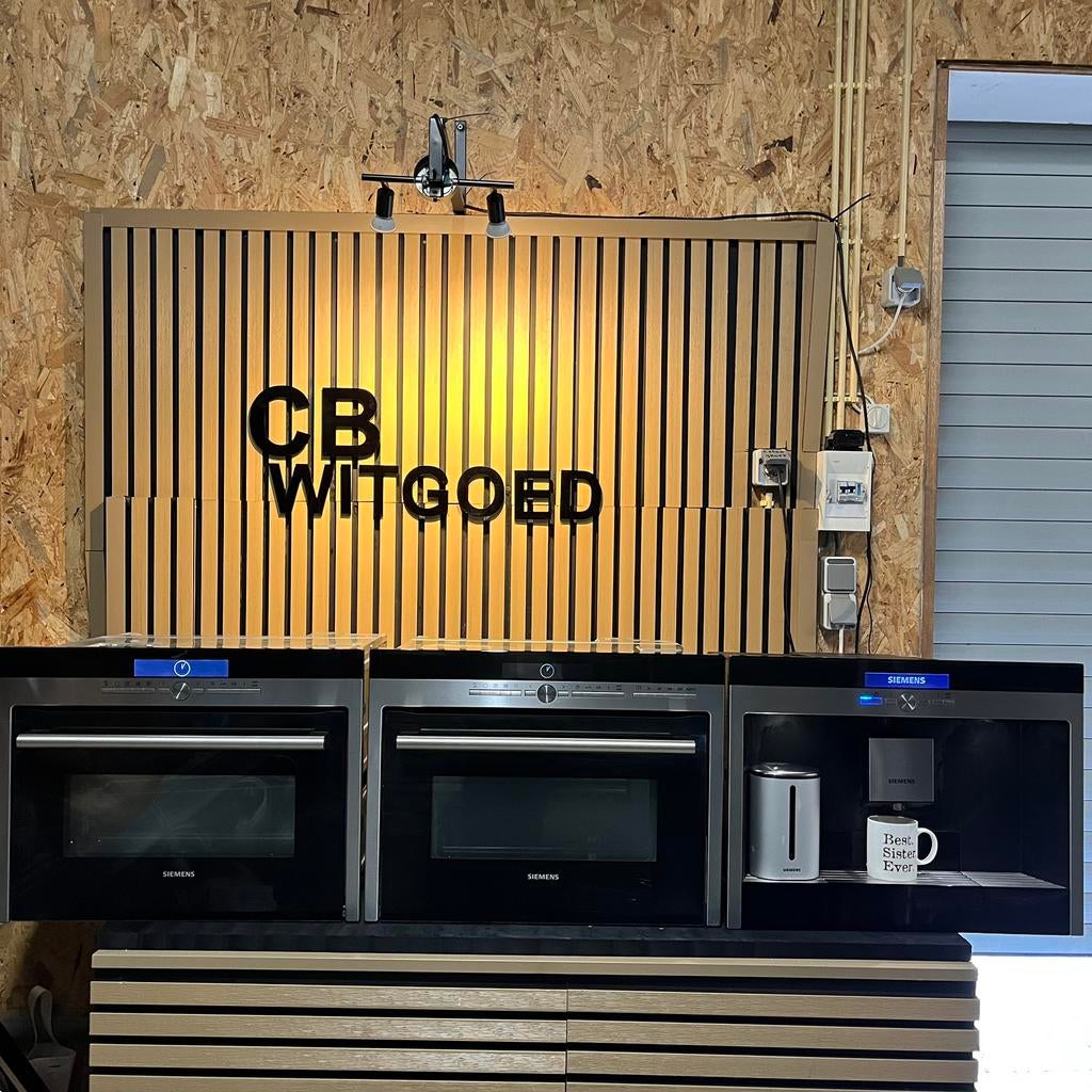 Luxe Siemens koffiemachine, solo oven + combi oven pyrolyse, Witgoed en Apparatuur, Ophalen, Zo goed als nieuw, Oven met grill