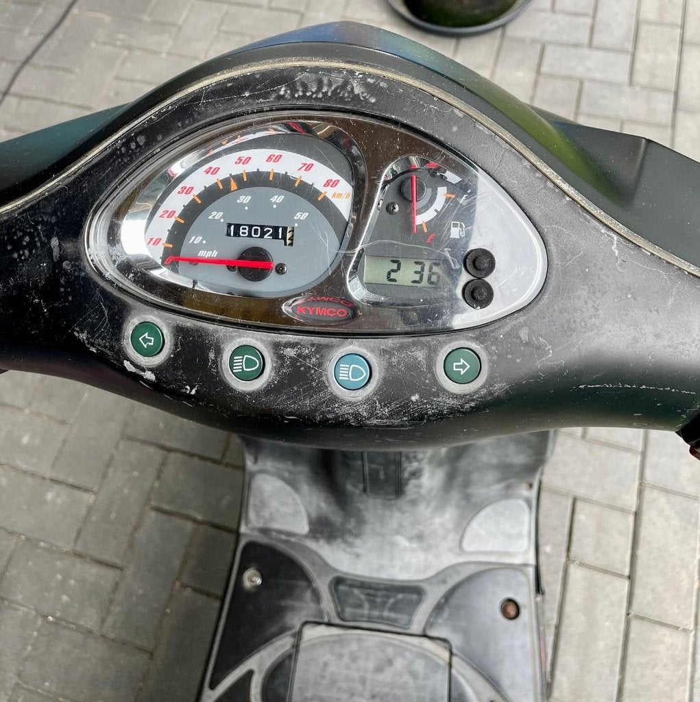 Kymco vitality, Fietsen en Brommers, Scooters | Kymco, Gebruikt, Overige modellen, Maximaal 45 km/u, Benzine, Ophalen