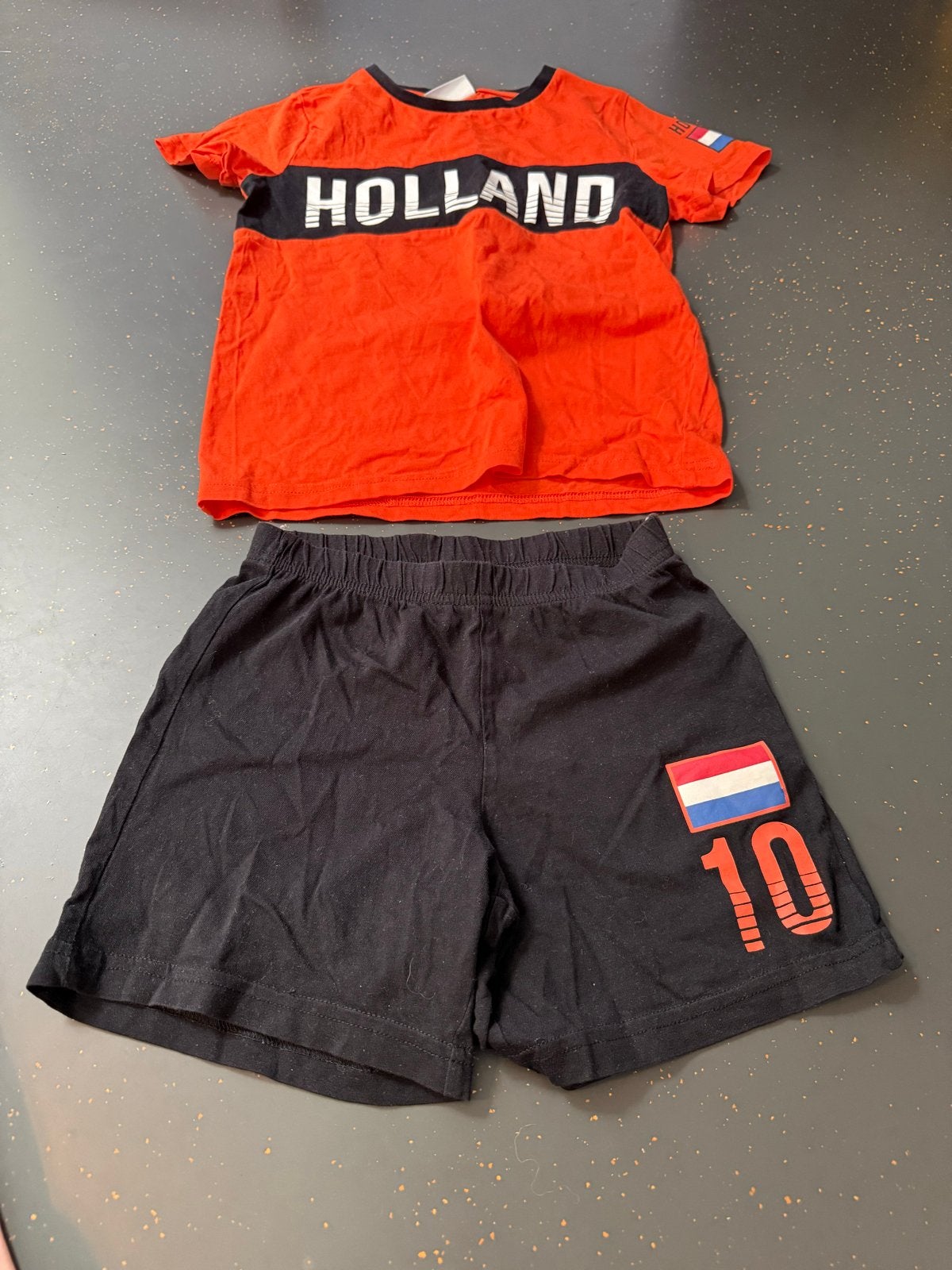 Sportkledingset jongens Holland maat 128, Ophalen of Verzenden, Gebruikt, Jongen, Setje