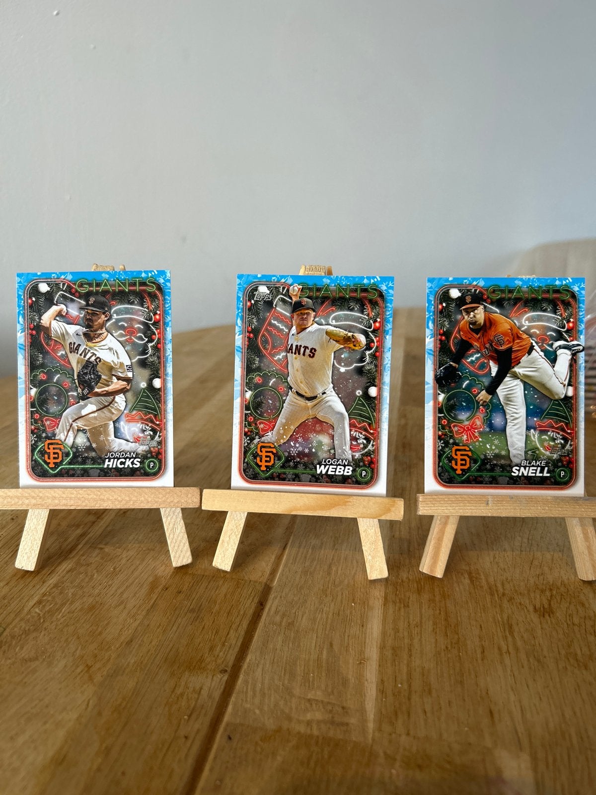 Topps Holiday 2023 San Francisco Giants Honkbal Kaarten, Ophalen of Verzenden, Zo goed als nieuw, Buitenlandse clubs, Spelerskaart