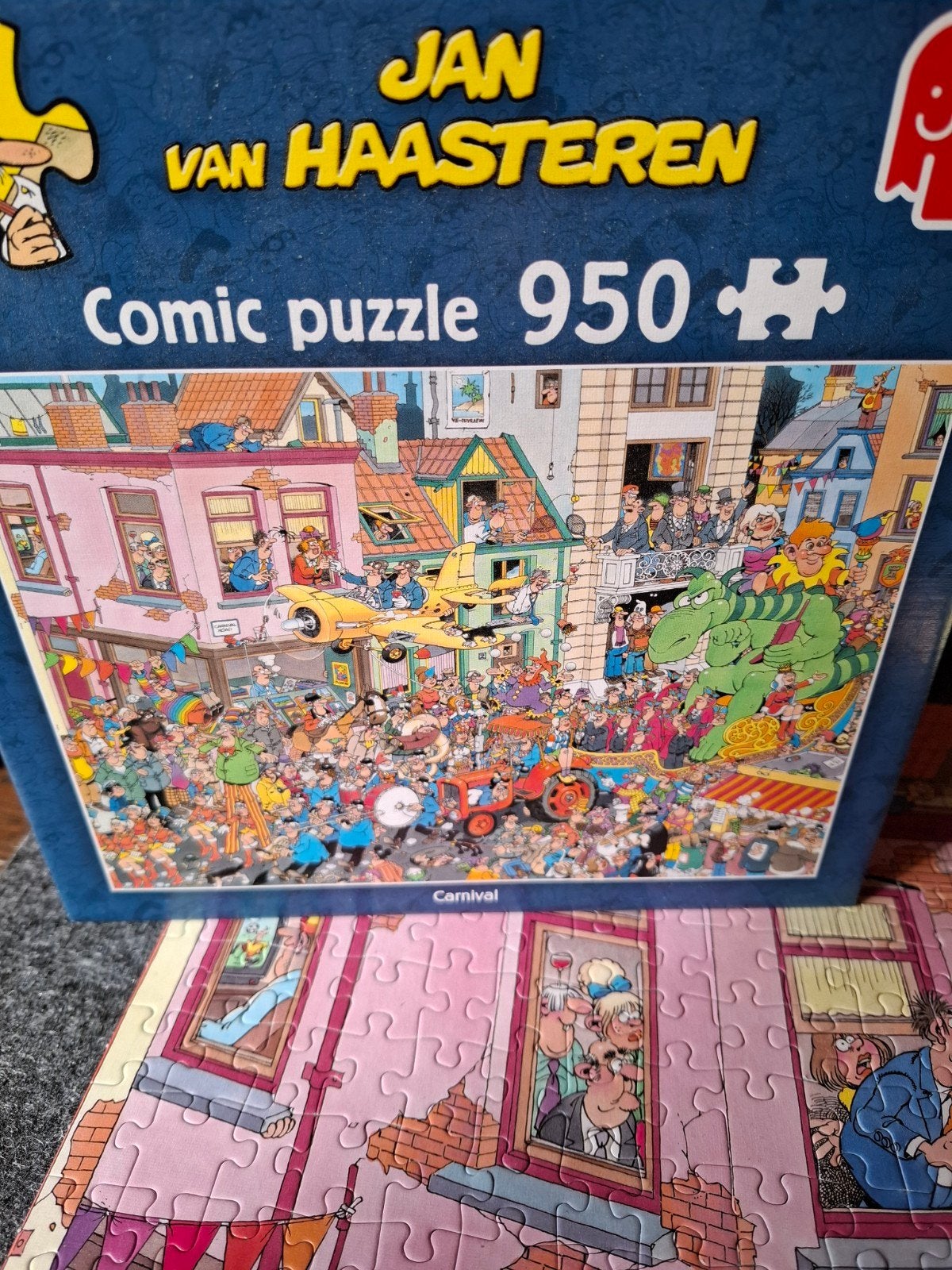 Jan van Haasteren CARNIVAL  950 stuks, Ophalen of Verzenden, 500 t/m 1500 stukjes, Zo goed als nieuw, Legpuzzel