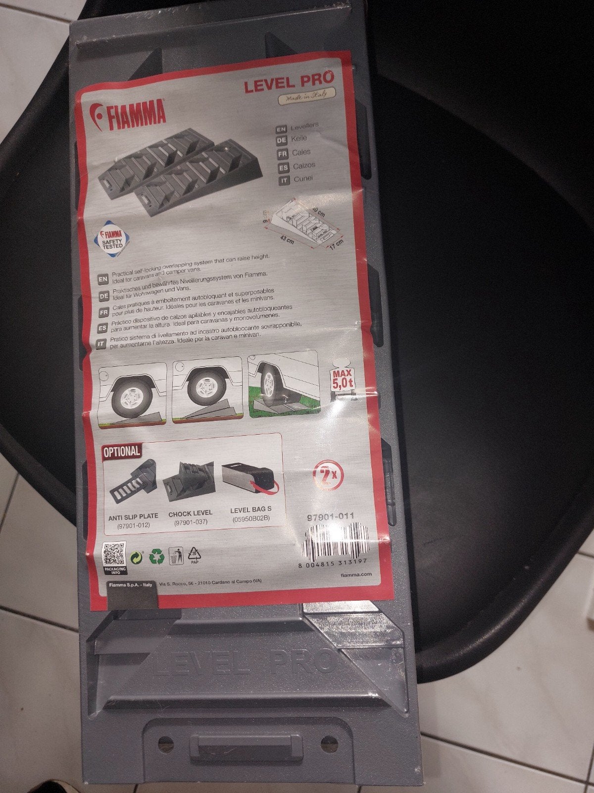 Fiamma Level Pro Leveling Blocks caravan, Ophalen of Verzenden, Nieuw