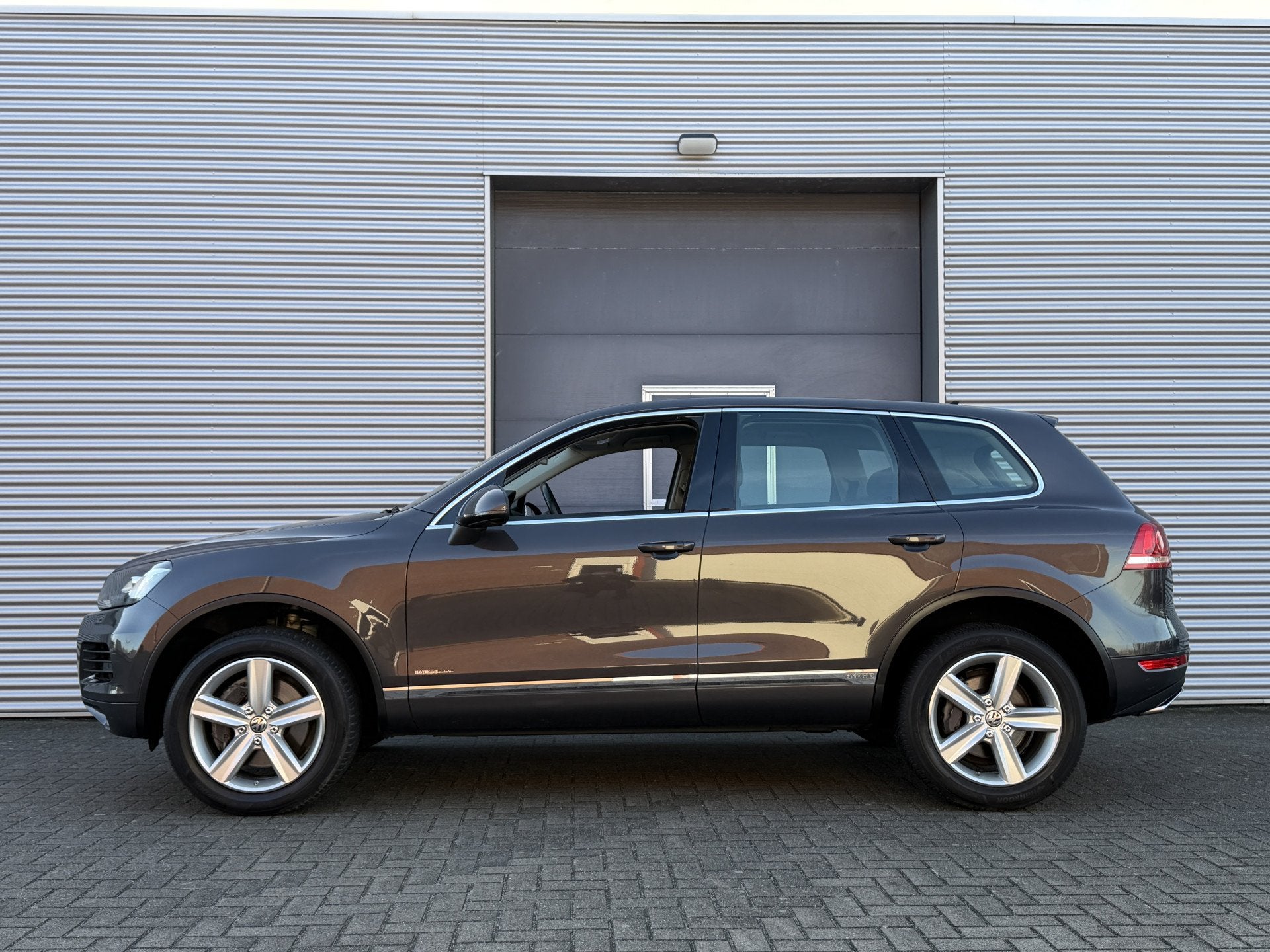 Volkswagen Touareg 3.0 TSI Hybrid Highline I Aut. I Navi I C, Auto's, Automaat, Gebruikt, Zwart, 2995 cc