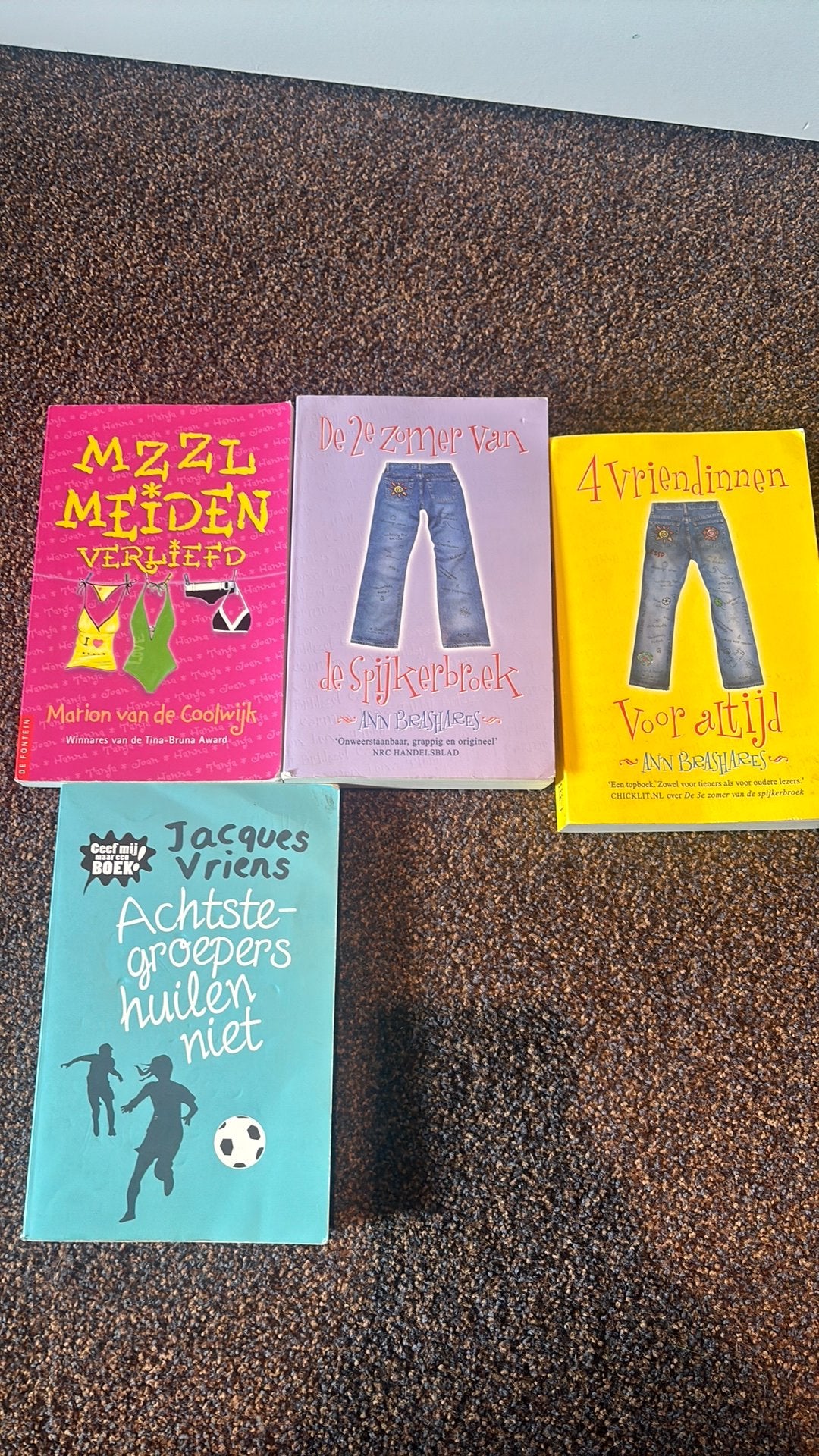 Meiden boeken, Ophalen, Gelezen, Verhalen
