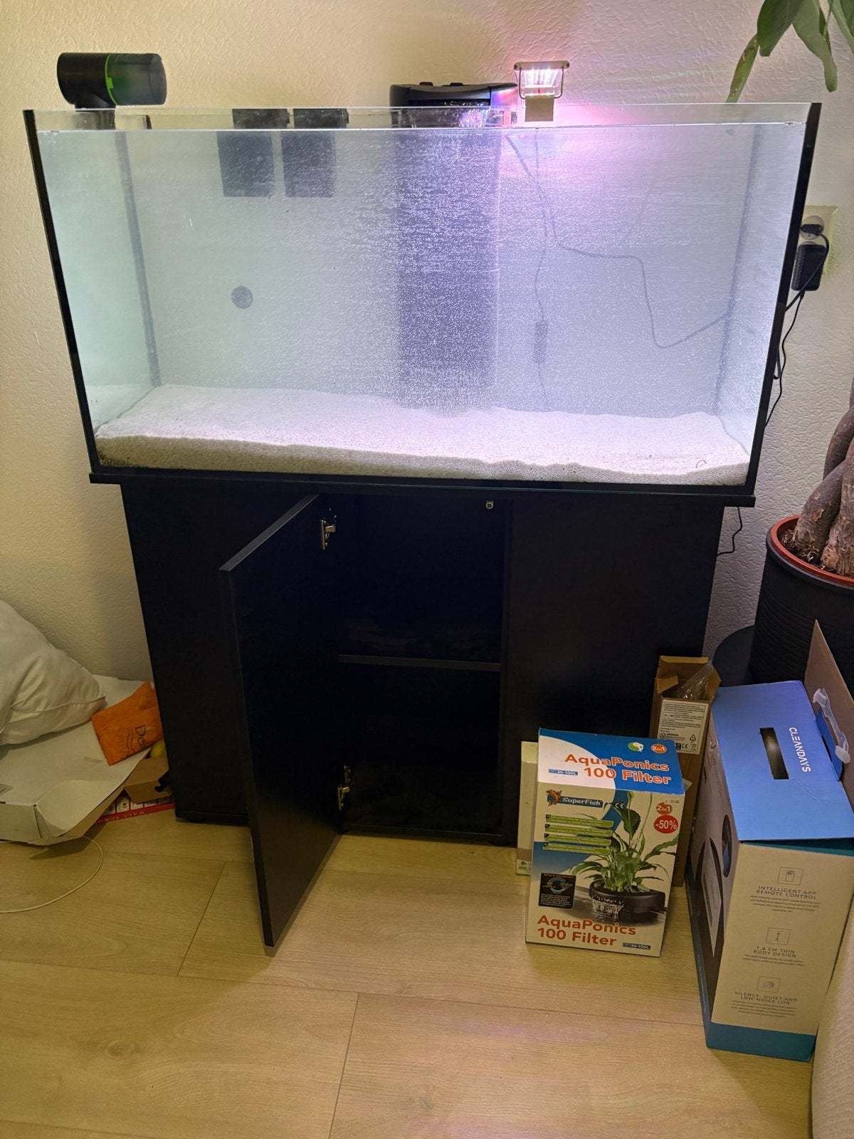 Juwel rio 180, Dieren en Toebehoren, Ophalen, Zo goed als nieuw, Leeg aquarium, Juwel