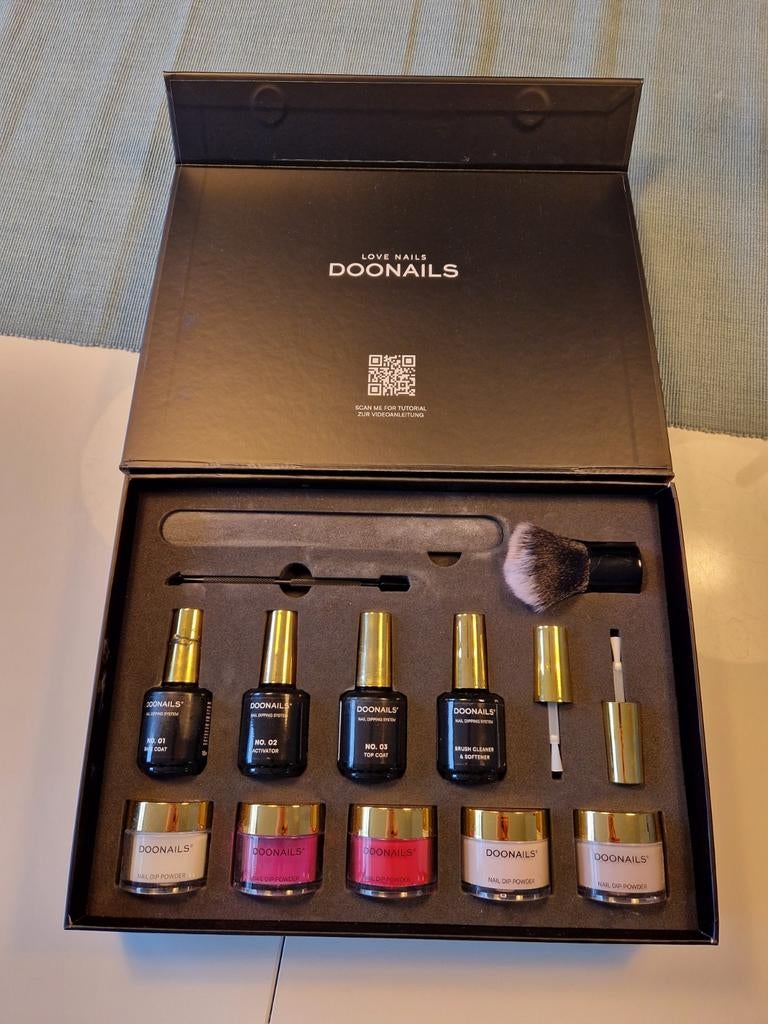 Doonails Dipping Powder Starterset - 4 Kleuren, Ophalen of Verzenden, Zo goed als nieuw, Overige typen