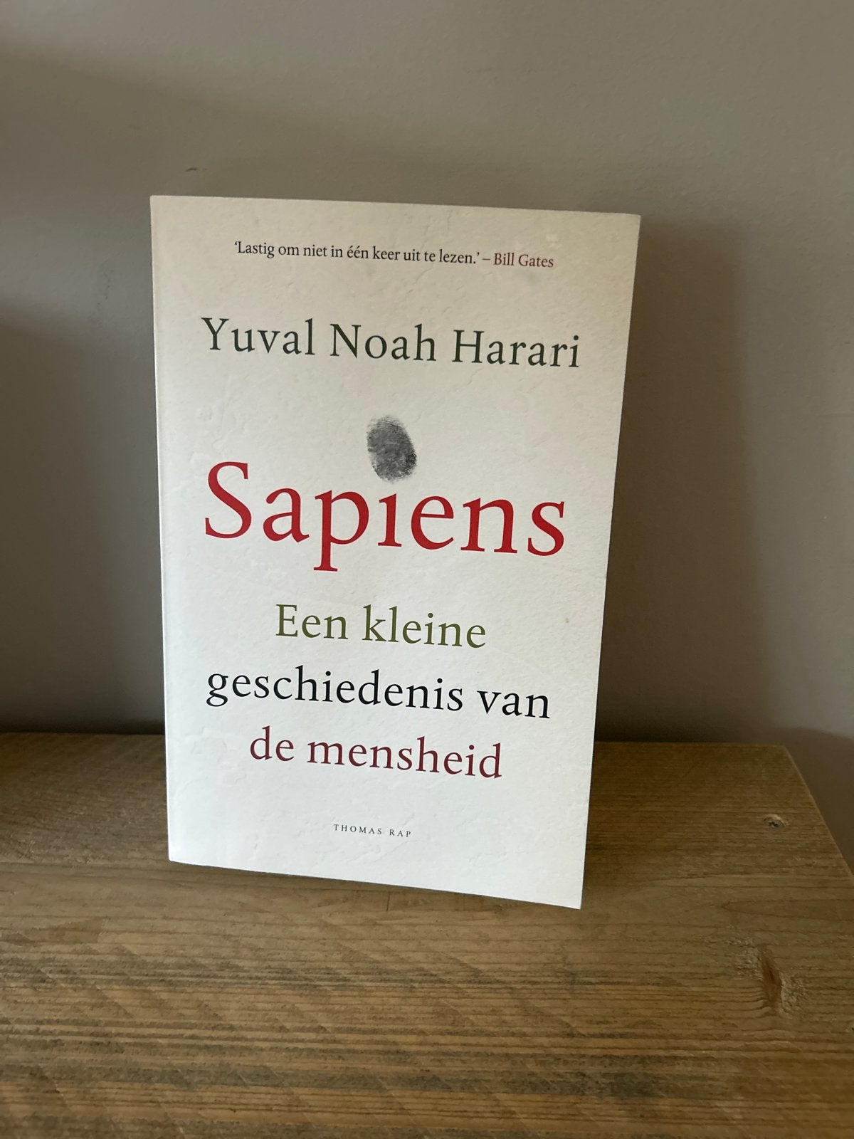 Yuval Noah Harari - Sapiens, Ophalen of Verzenden, Zo goed als nieuw, Yuval Noah Harari