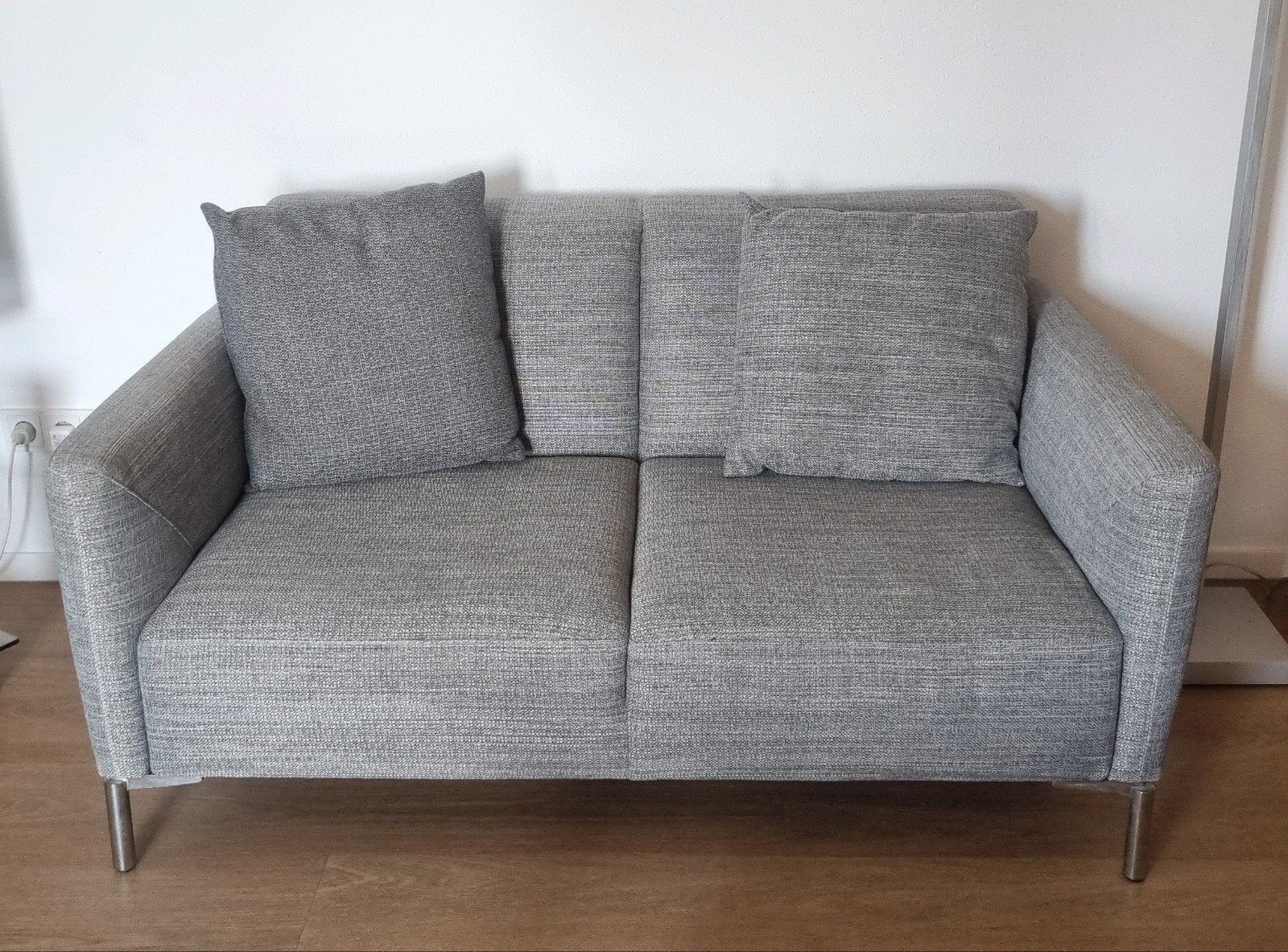 2-zits bankje Natuzzi design, Ophalen, Minder dan 75 cm, Tweepersoons, Zo goed als nieuw