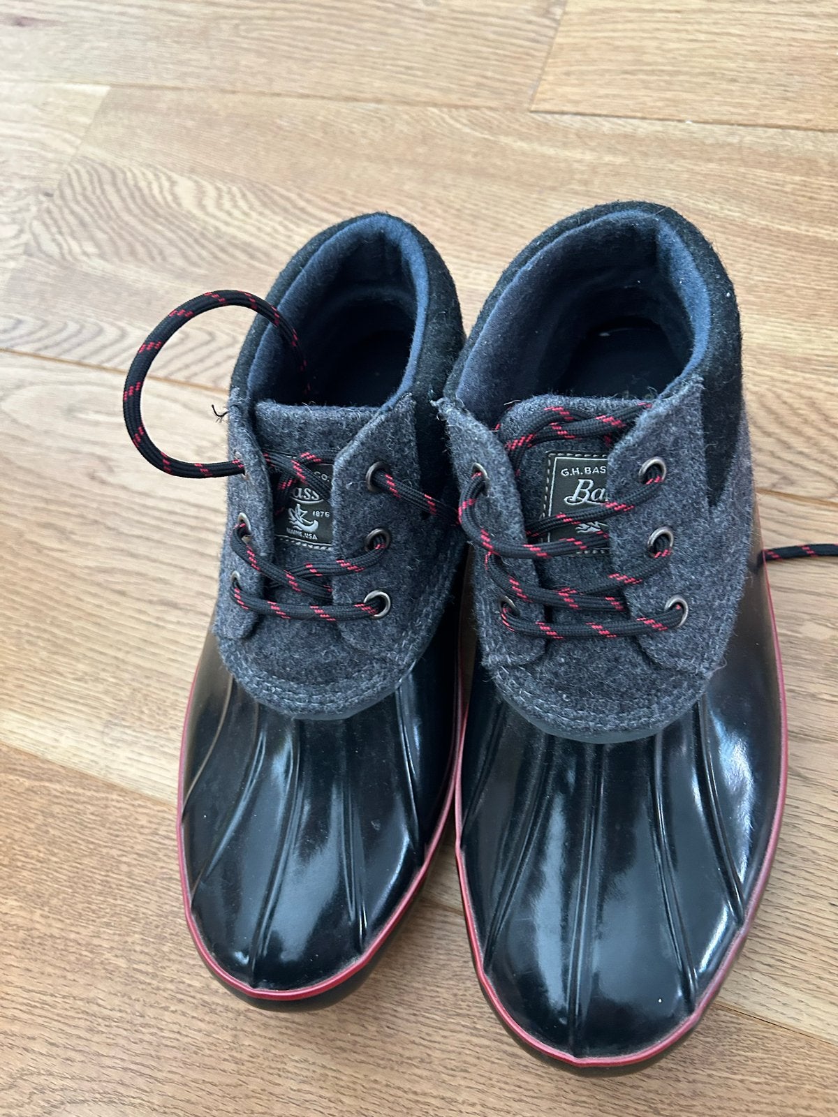G.H. Bass & Co. Duck Boots - Maat 38, Kleding | Dames, Schoenen, Ophalen of Verzenden, Zo goed als nieuw, Zwart, Regenlaarzen