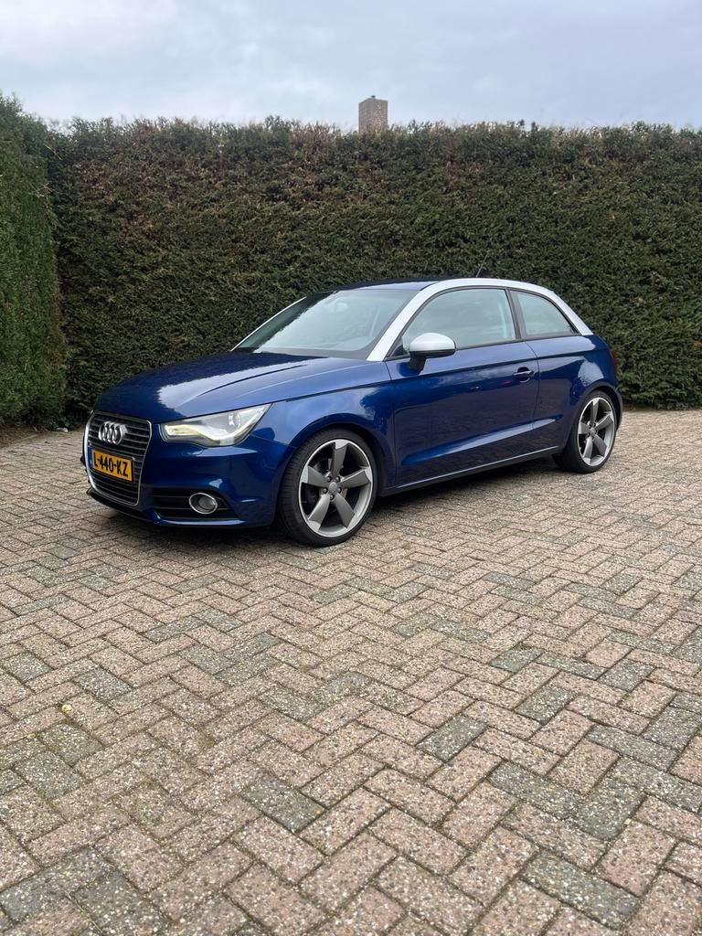 Audi A1 1.4 Tfsi 90KW S edition 2012 Blauw, Auto's, Voorwielaandrijving, A1, Zwart, 122 pk