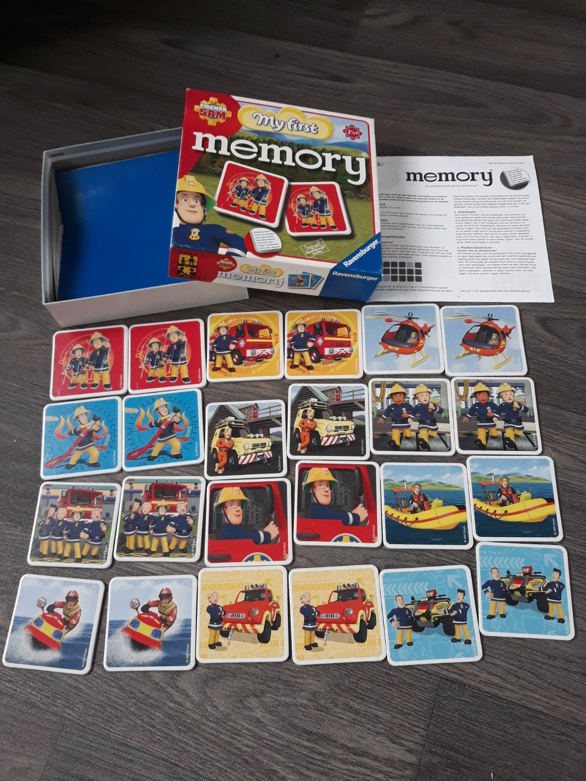 Brandweerman Sam My First Memory spel - Compleet, Ophalen of Verzenden