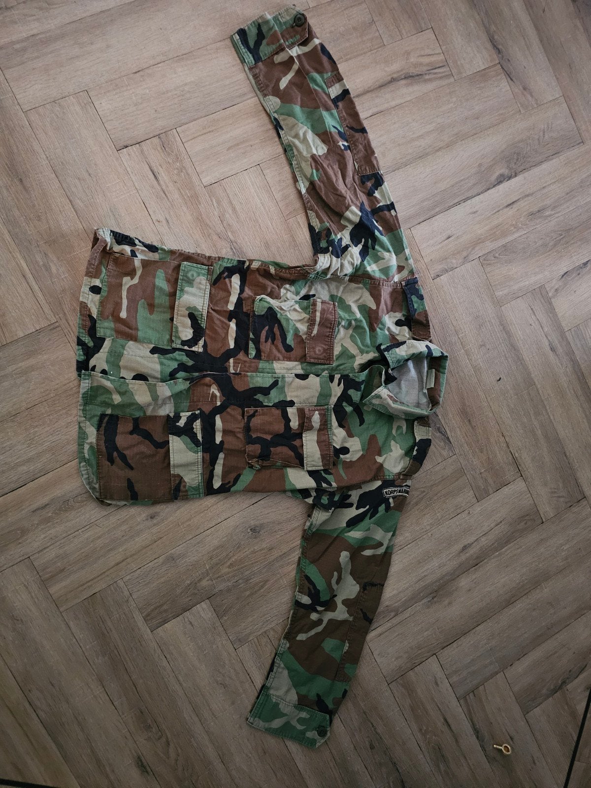 Nederlandse Defensie Jas - Camouflage - Maat S, Ophalen of Verzenden