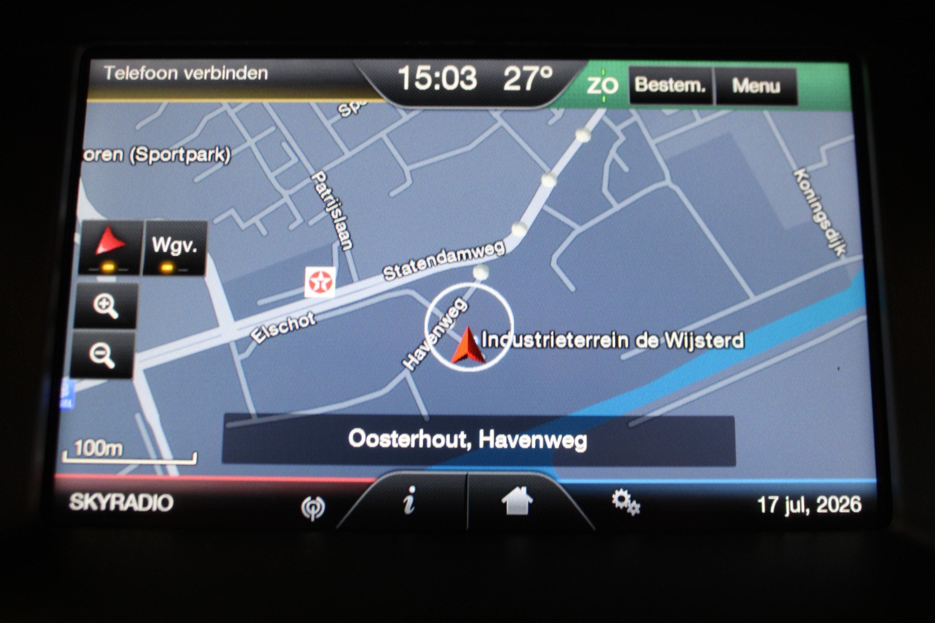 Ford FOCUS Wagon 1.0 Trend Edition (bj 2015), Gebruikt, Origineel Nederlands, Handgeschakeld, Navigatiesysteem